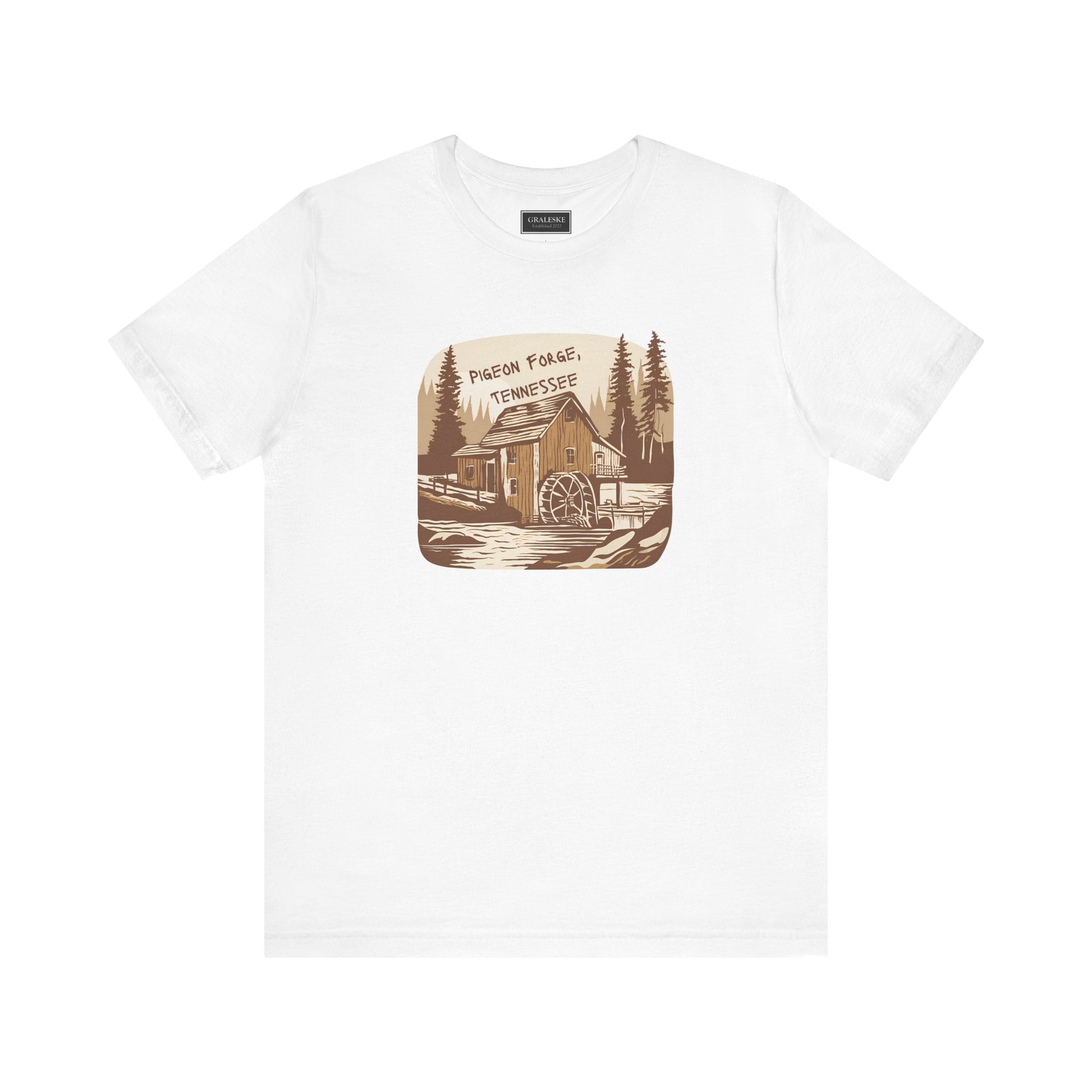 Small Towns Collection Unisex Tee - Pigeon Forge, Tennessee Design - Graleske