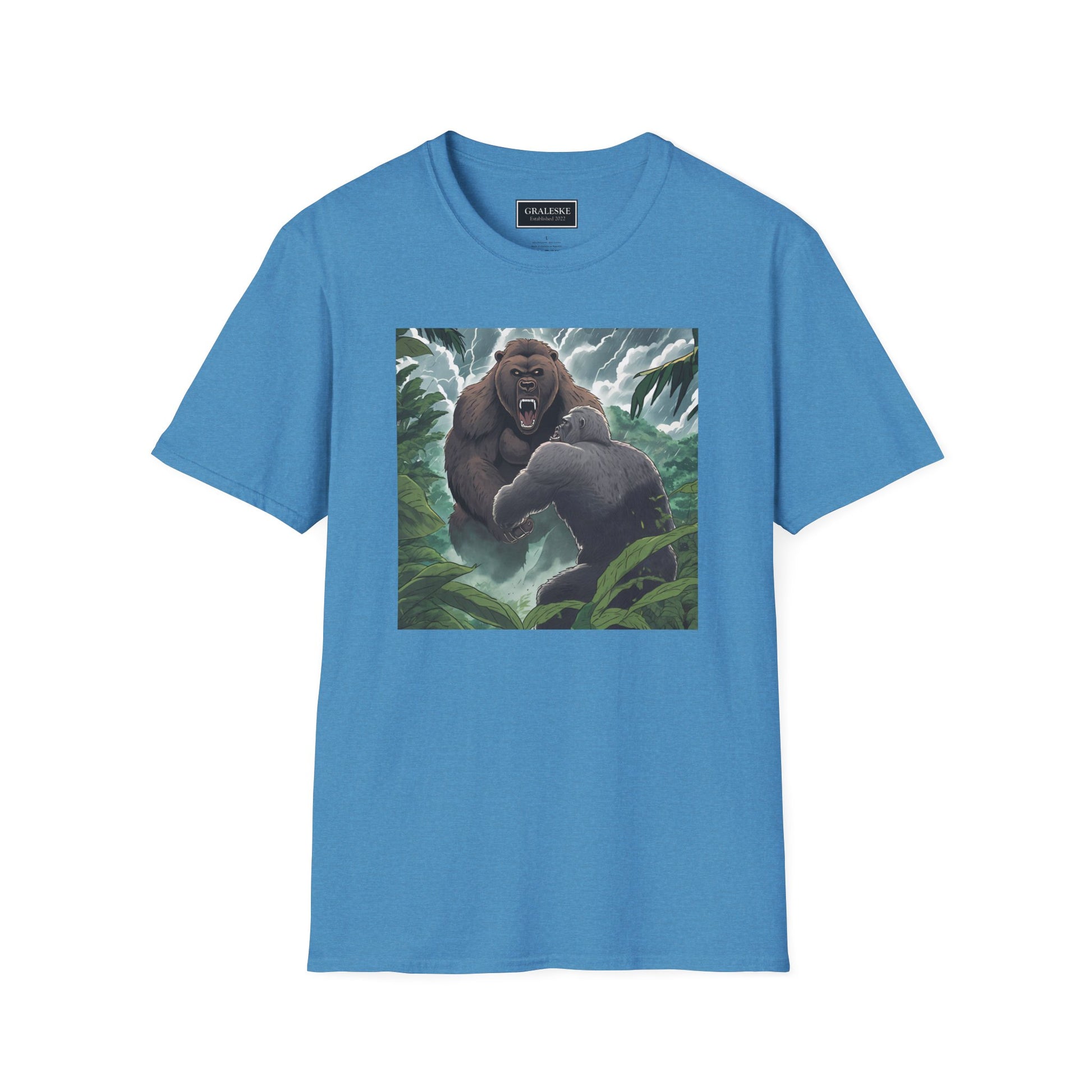 Grizzly vs Gorilla - Unisex T-Shirt - Graleske
