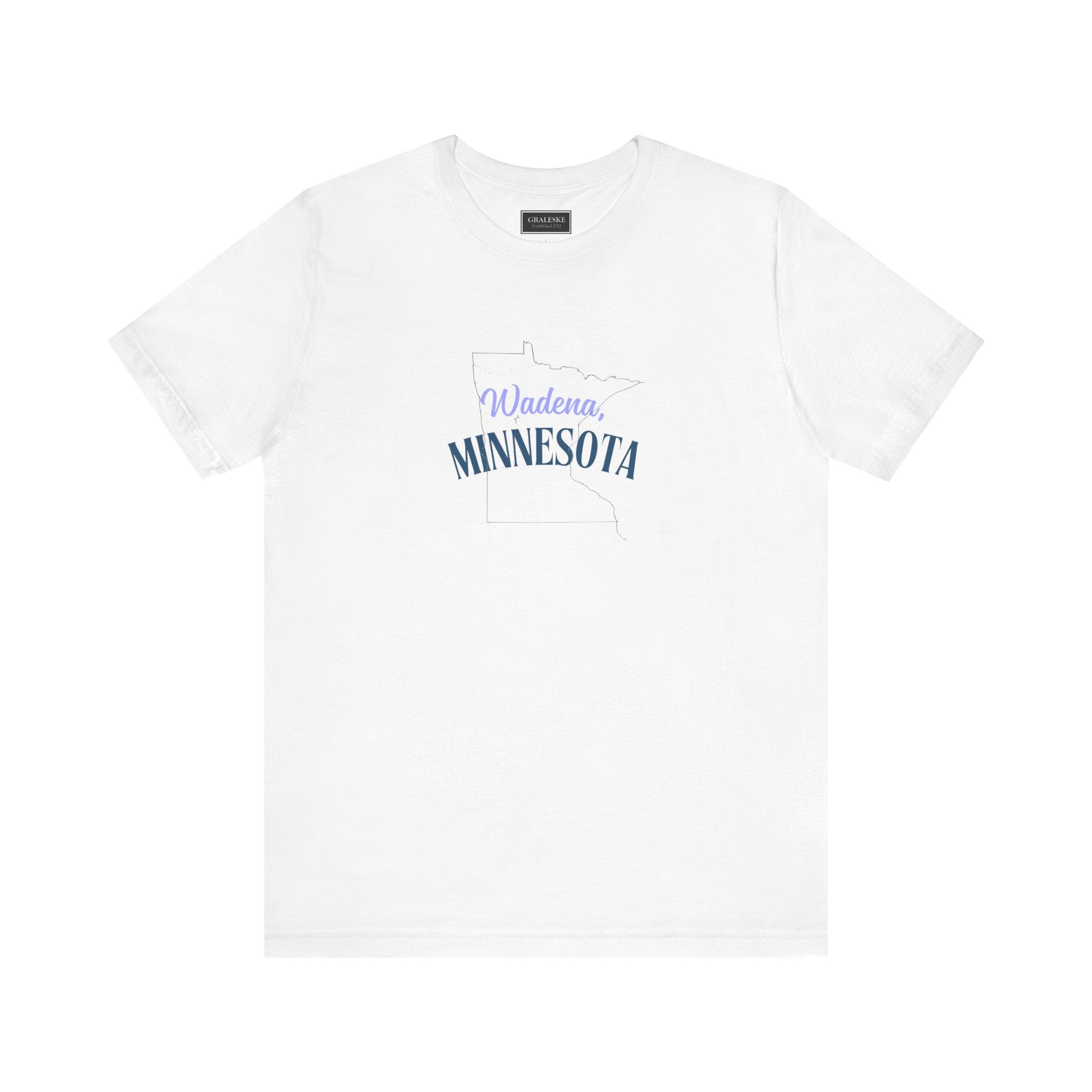 Small Towns Collection Unisex Tee - Wadena, Minnesota Design - Graleske