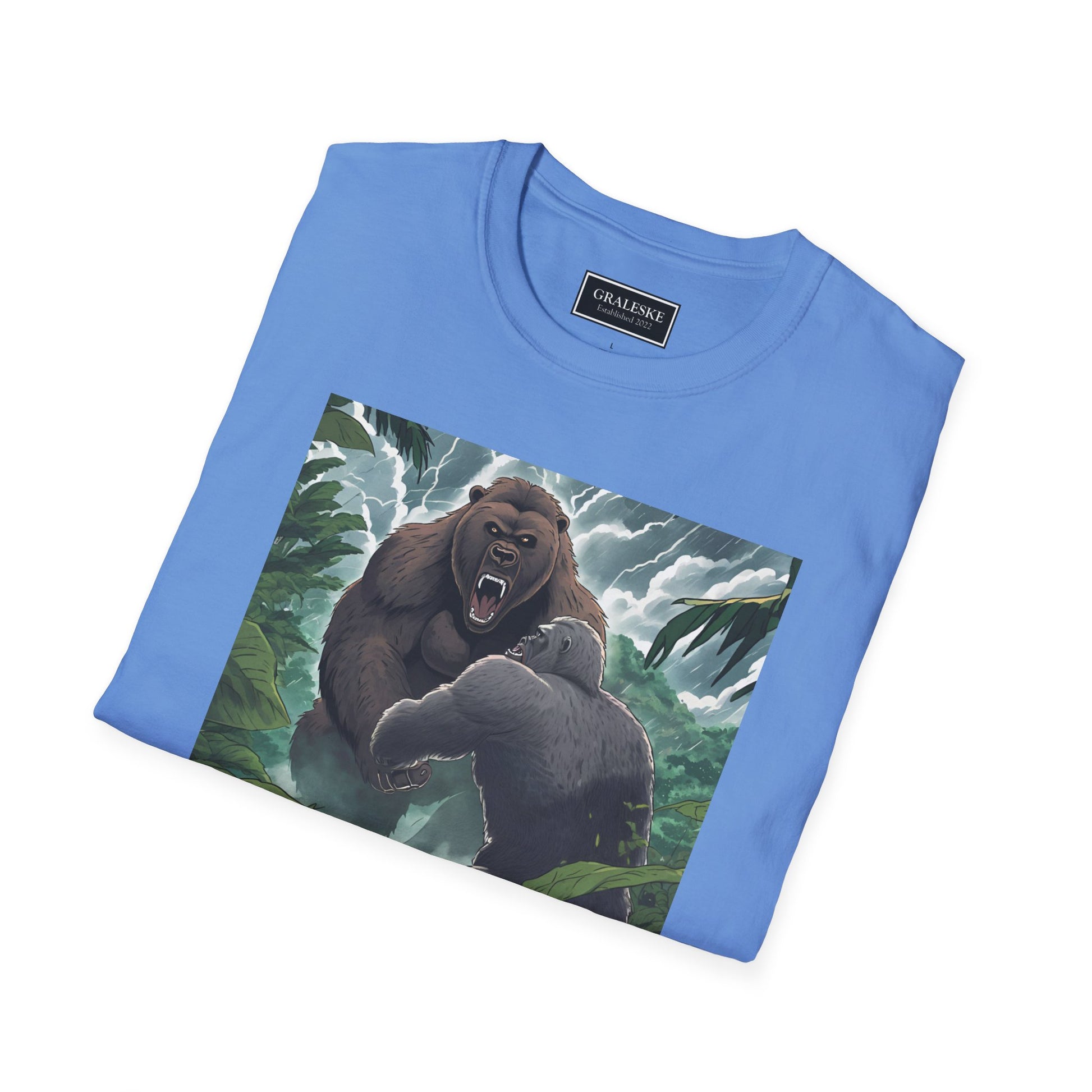 Grizzly vs Gorilla - Unisex T-Shirt - Graleske