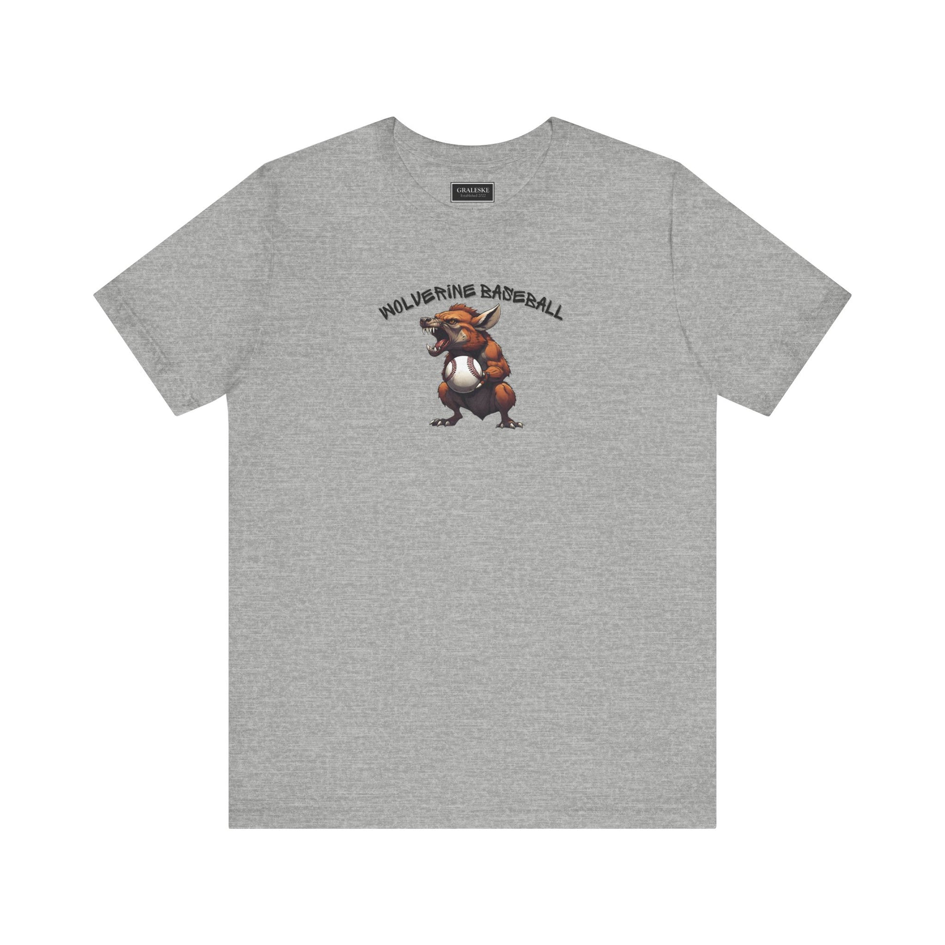 Wolverine Baseball Tee - Unisex Jersey Short Sleeve T-shirt - Graleske