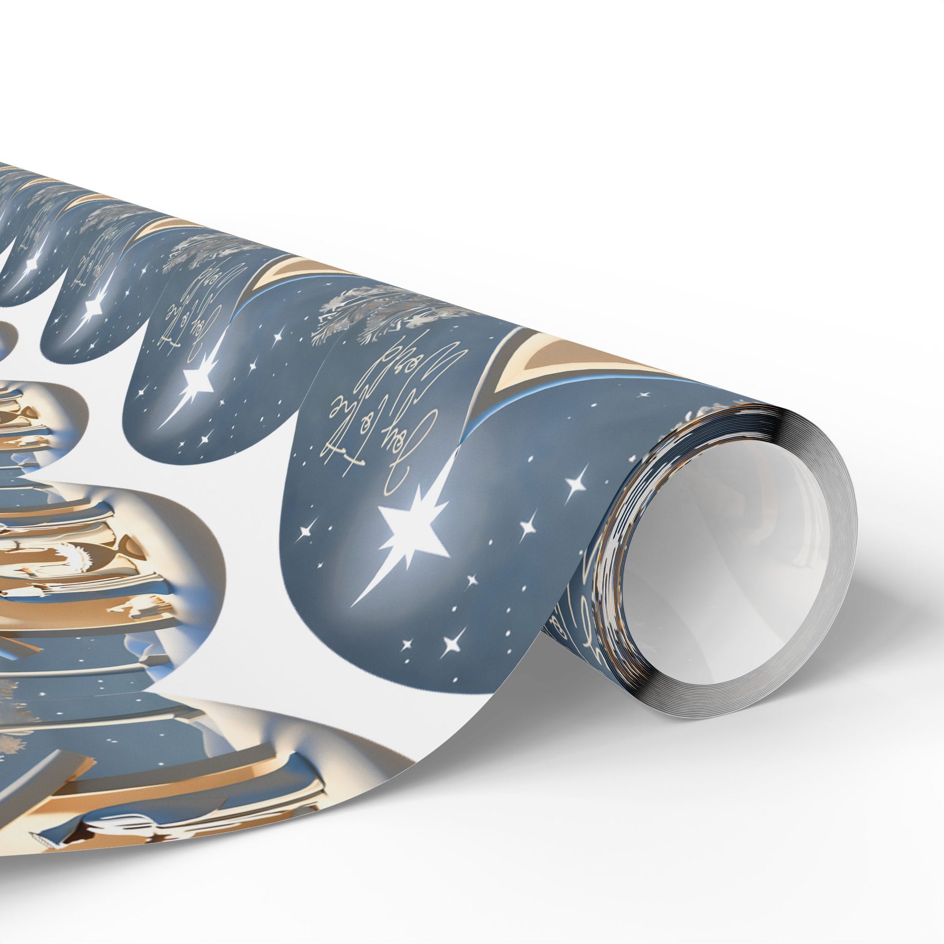 Wrapping Paper - Joy To The World - Manger - Graleske