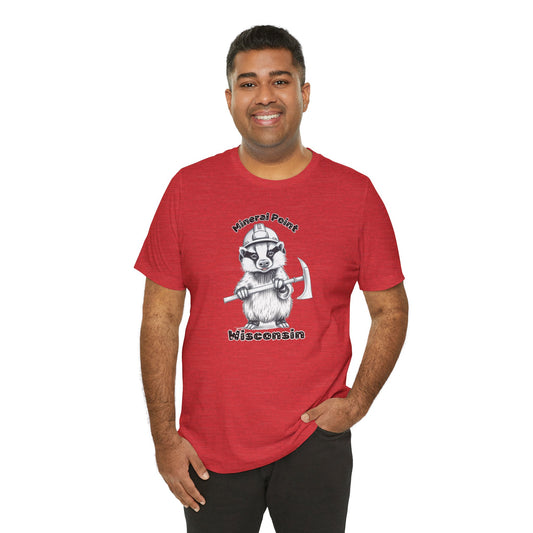Small Towns Collection Unisex Tee - Mineral Point, Wisconsin Design - Graleske