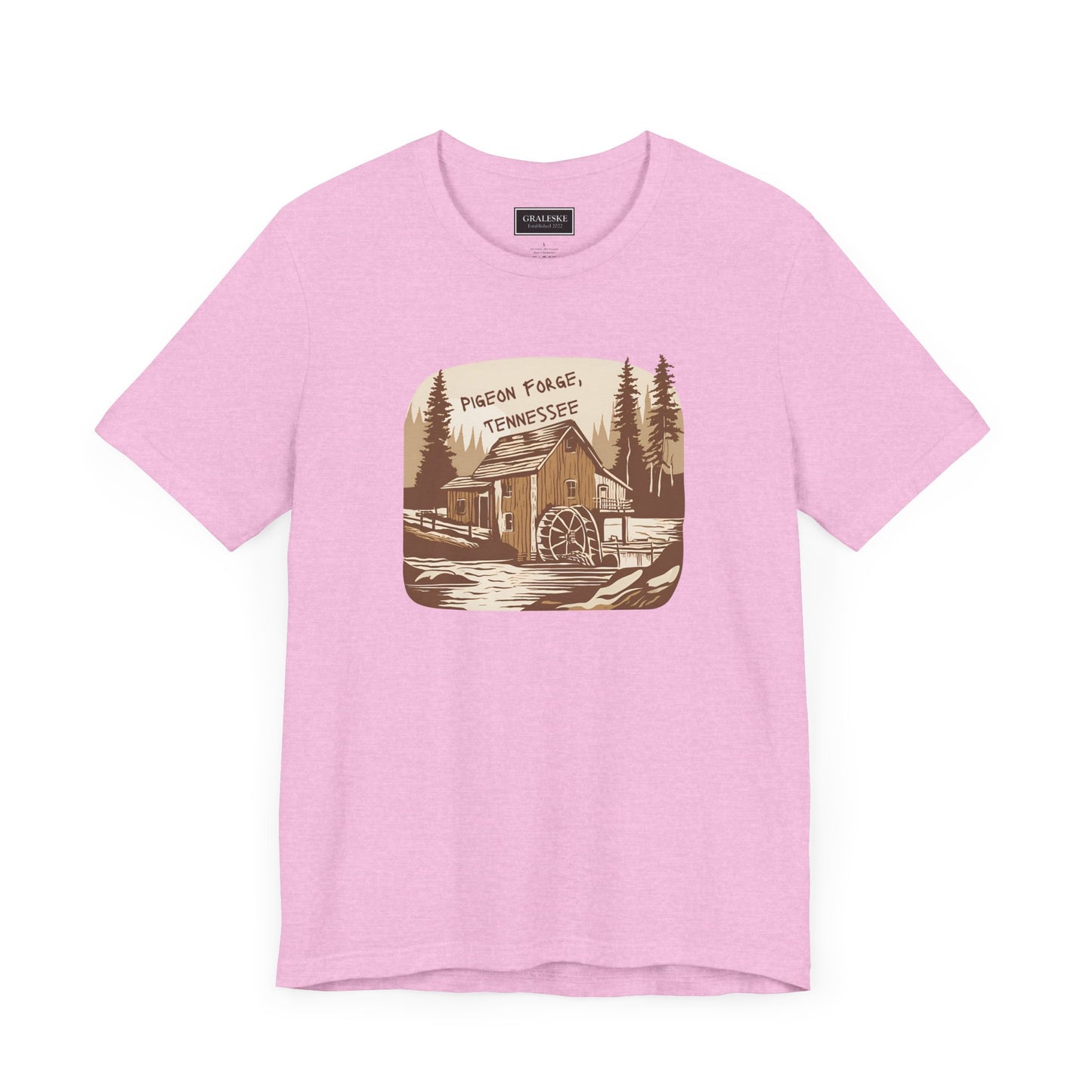 Small Towns Collection Unisex Tee - Pigeon Forge, Tennessee Design - Graleske
