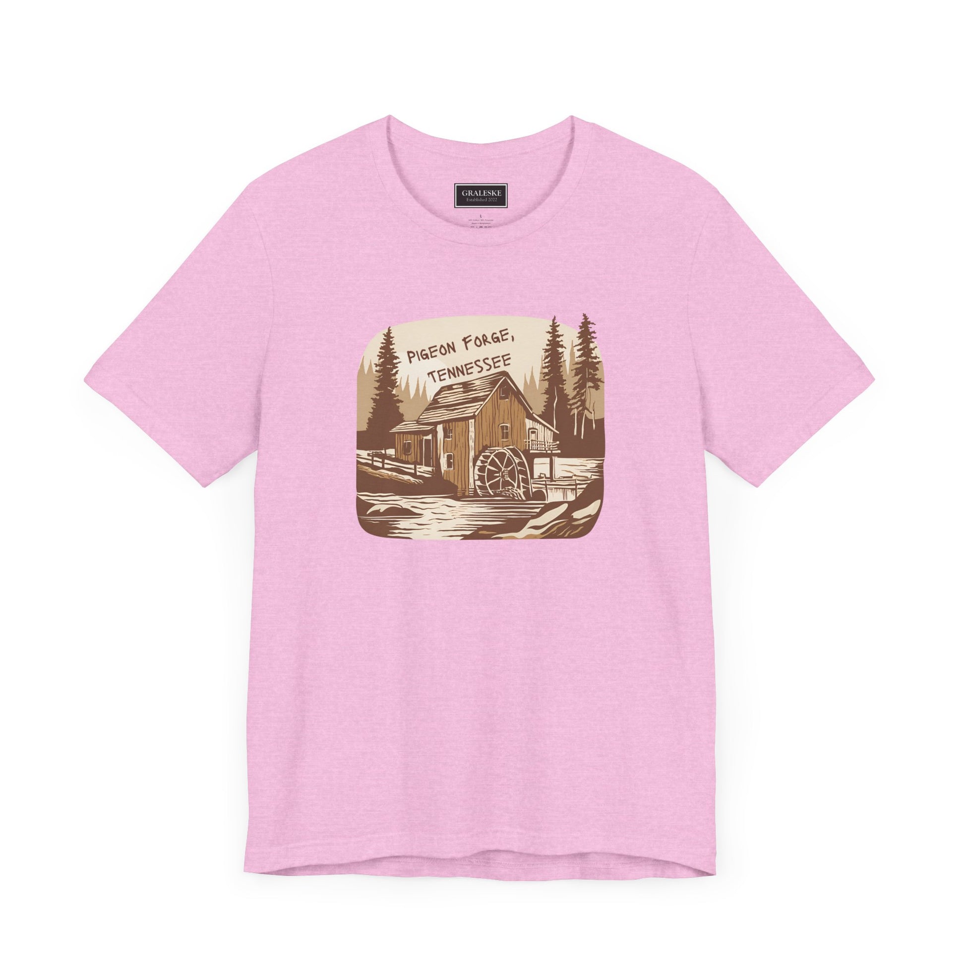 Small Towns Collection Unisex Tee - Pigeon Forge, Tennessee Design - Graleske