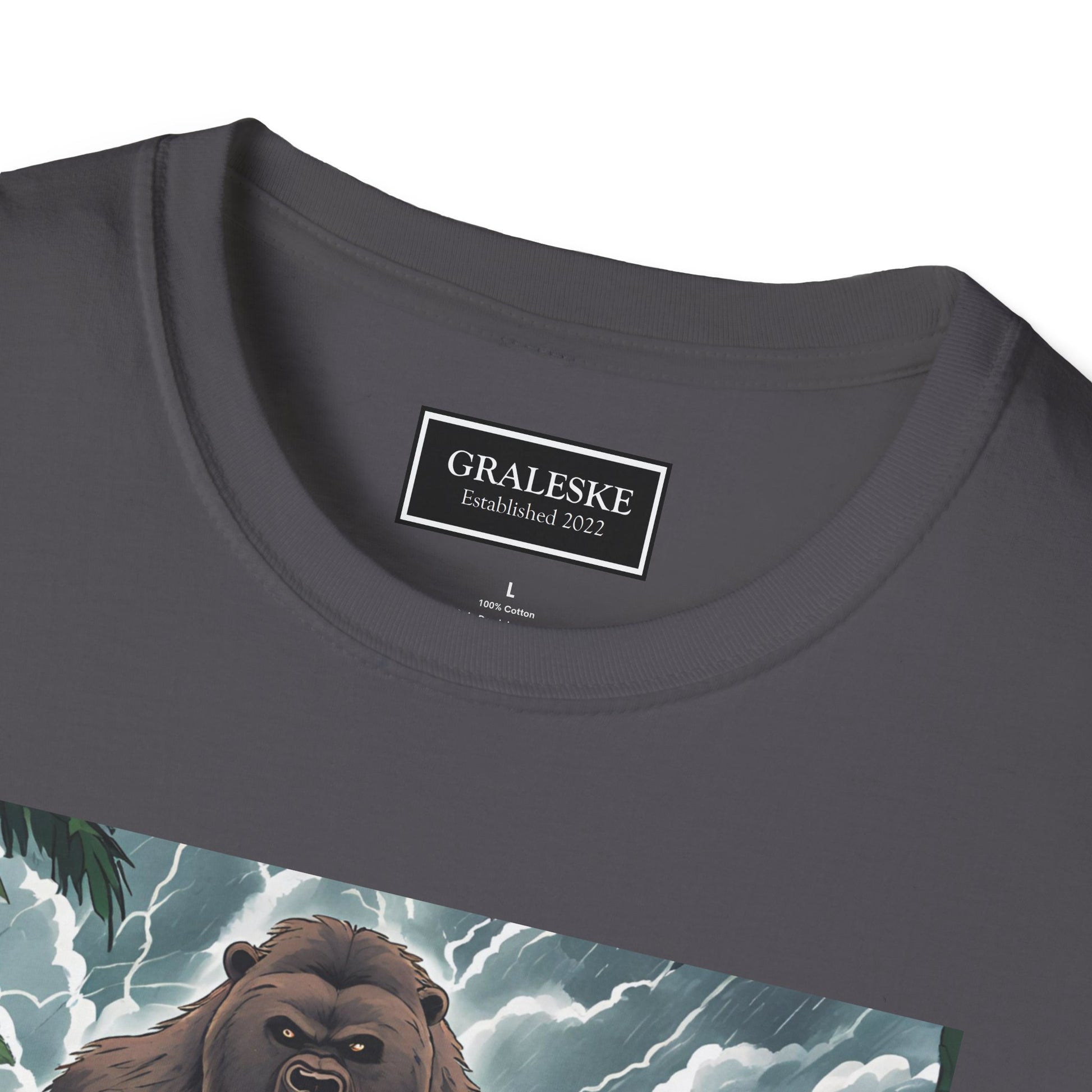 Grizzly vs Gorilla - Unisex T-Shirt - Graleske