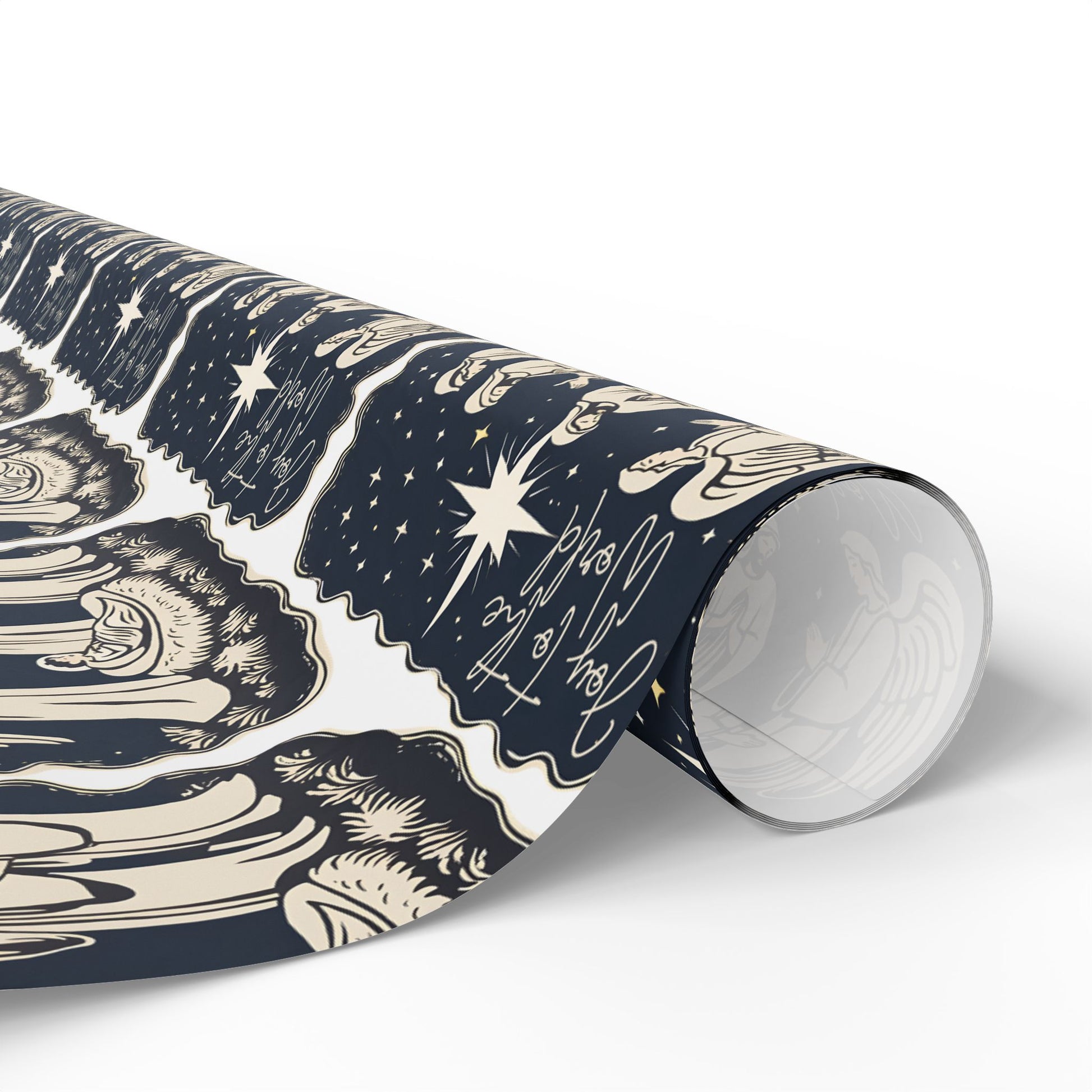 Wrapping Paper - Joy To The World - wisemen - Graleske