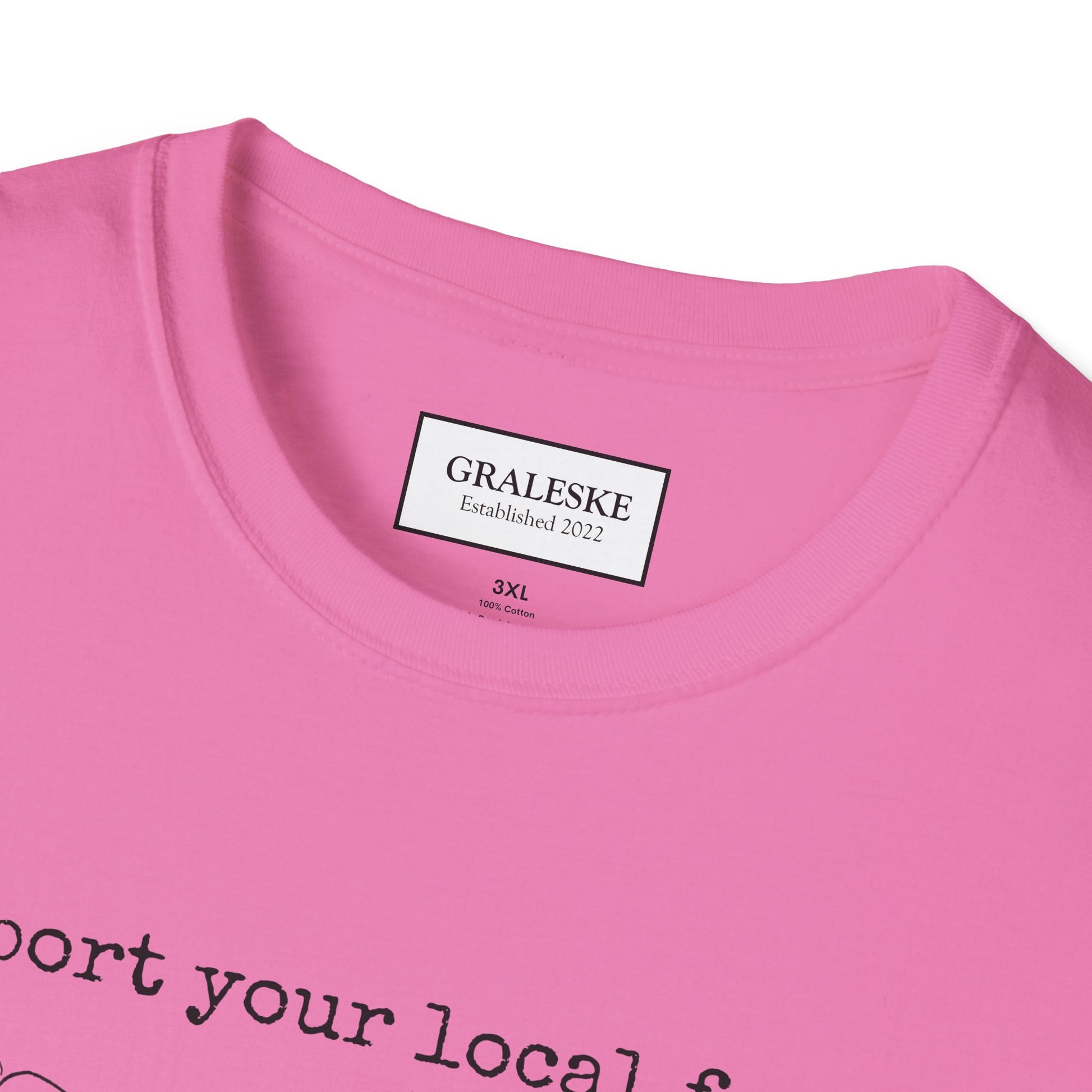 Farmer Support Unisex T-Shirt - Farmer and goat - Graleske