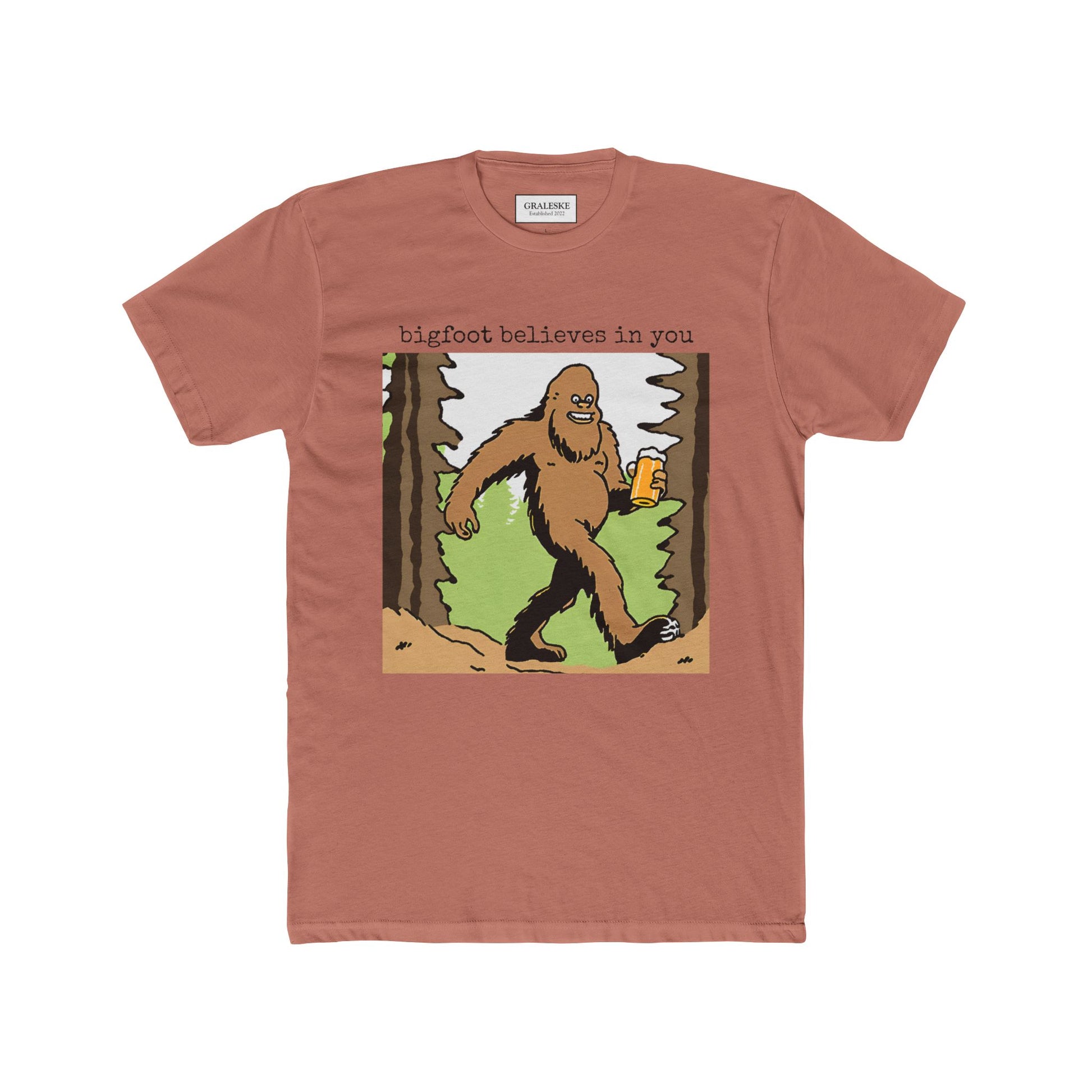bigfoot believes in you - Unisex Tee - Graleske