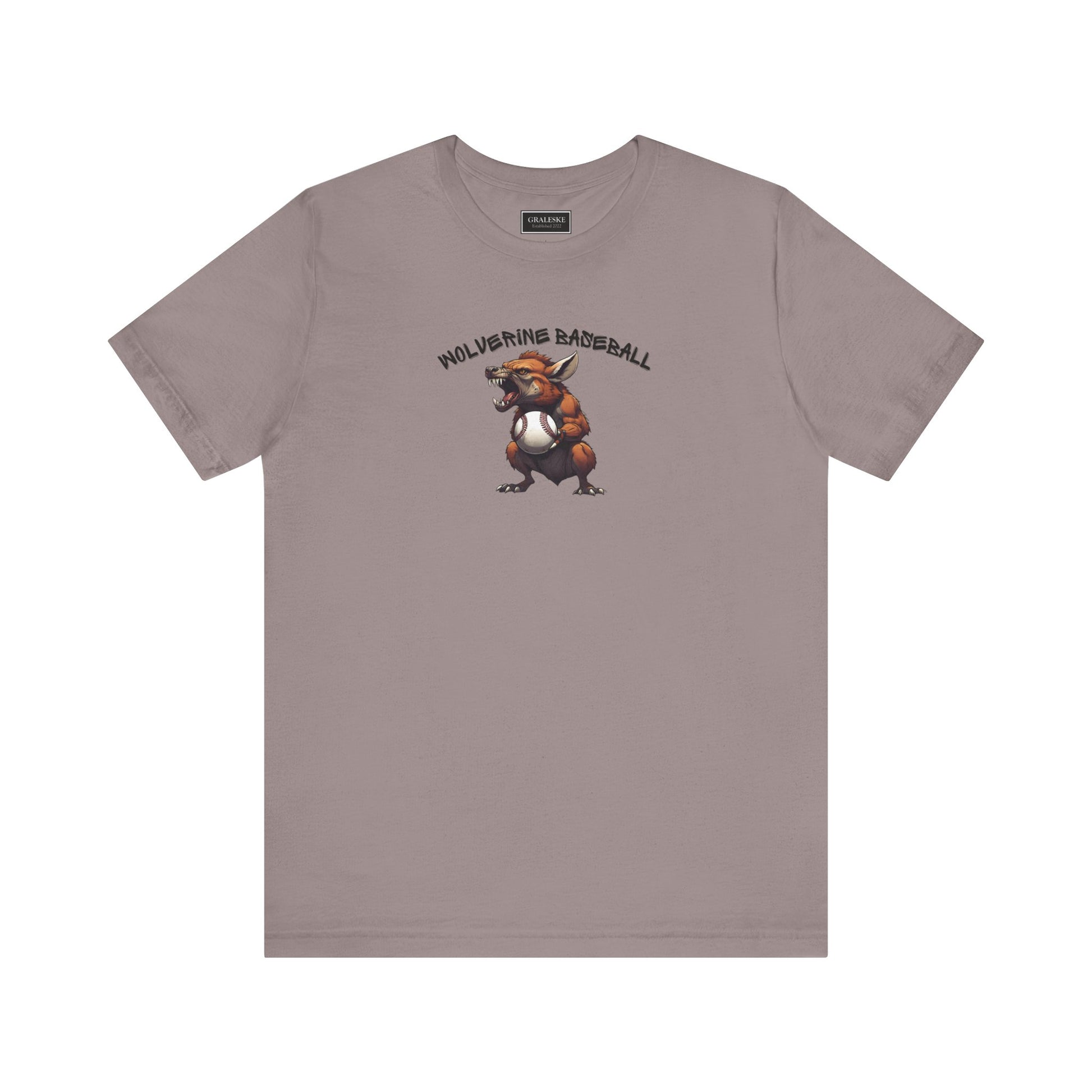 Wolverine Baseball Tee - Unisex Jersey Short Sleeve T-shirt - Graleske