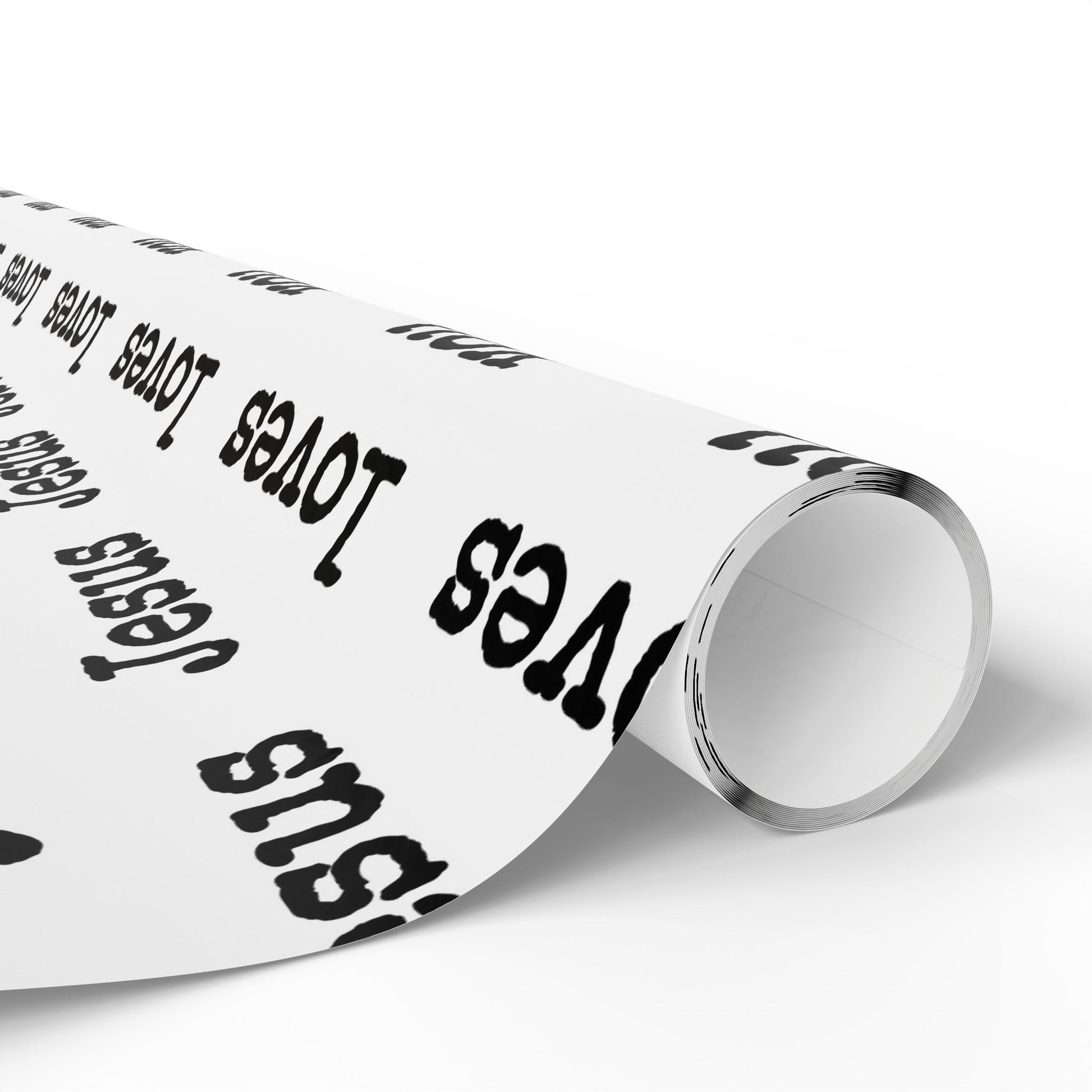 Wrapping Paper - Jesus loves you - Graleske