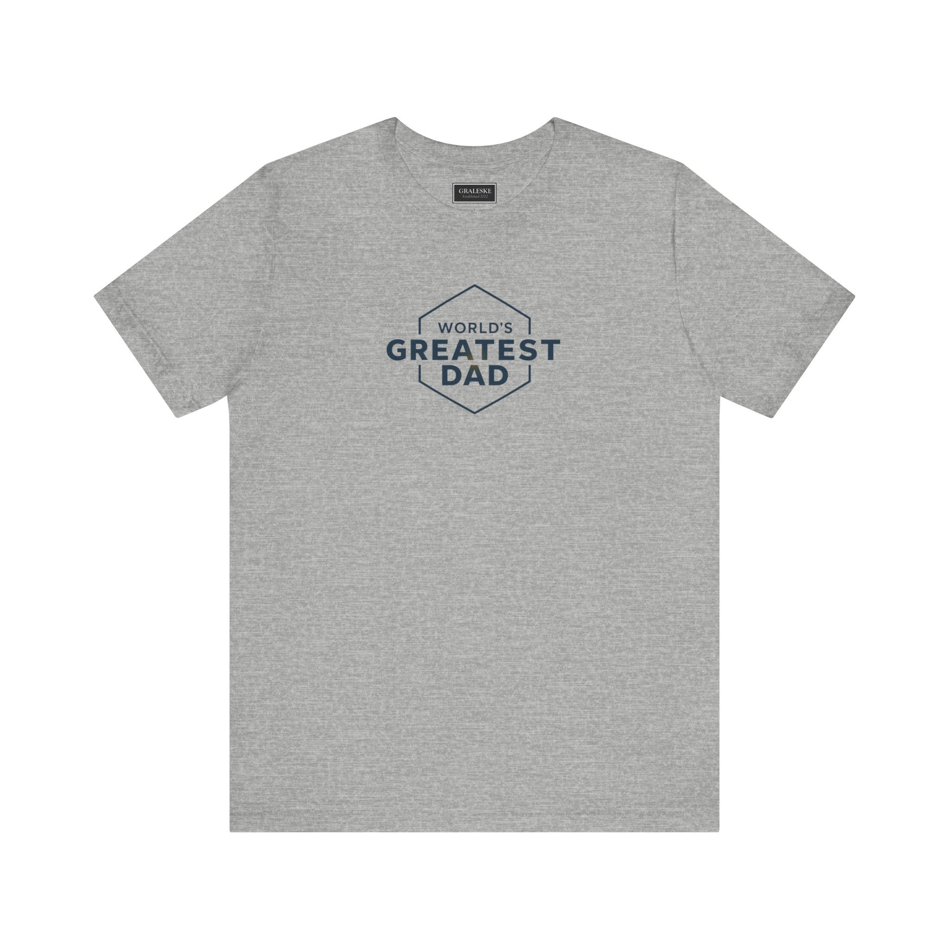 Unisex Tee - World's Greatest Dad Design - Graleske