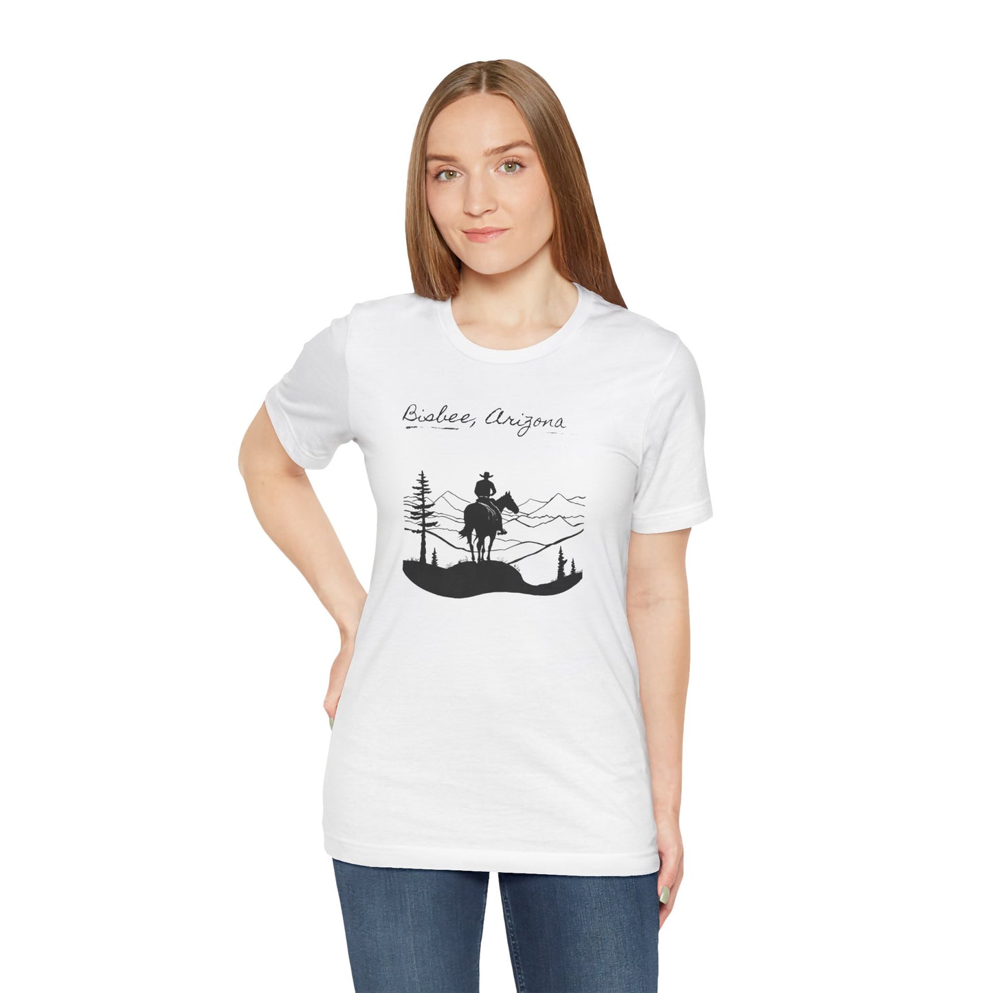 Small Towns Collection Unisex Tee - Bisbee, Arizona Design - Graleske