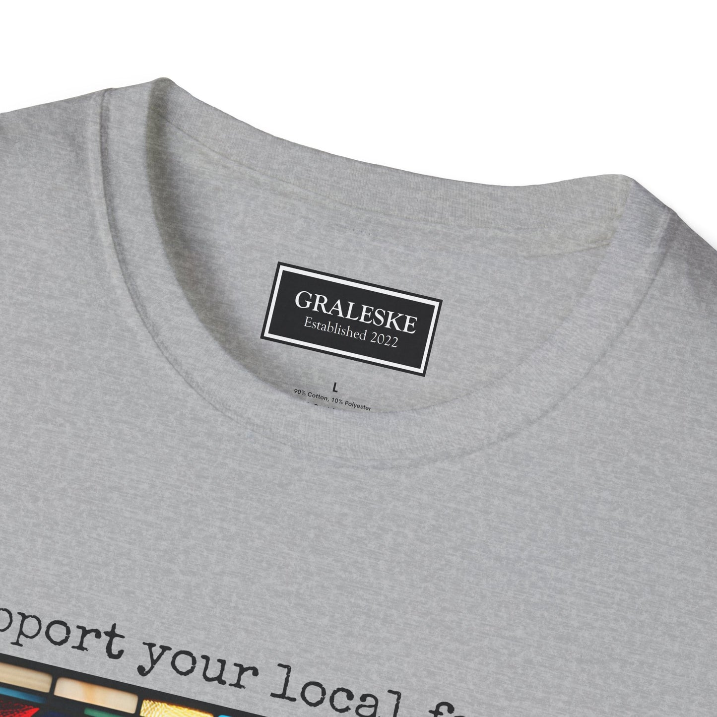 Stained Glass Piggy T-Shirt - Graleske