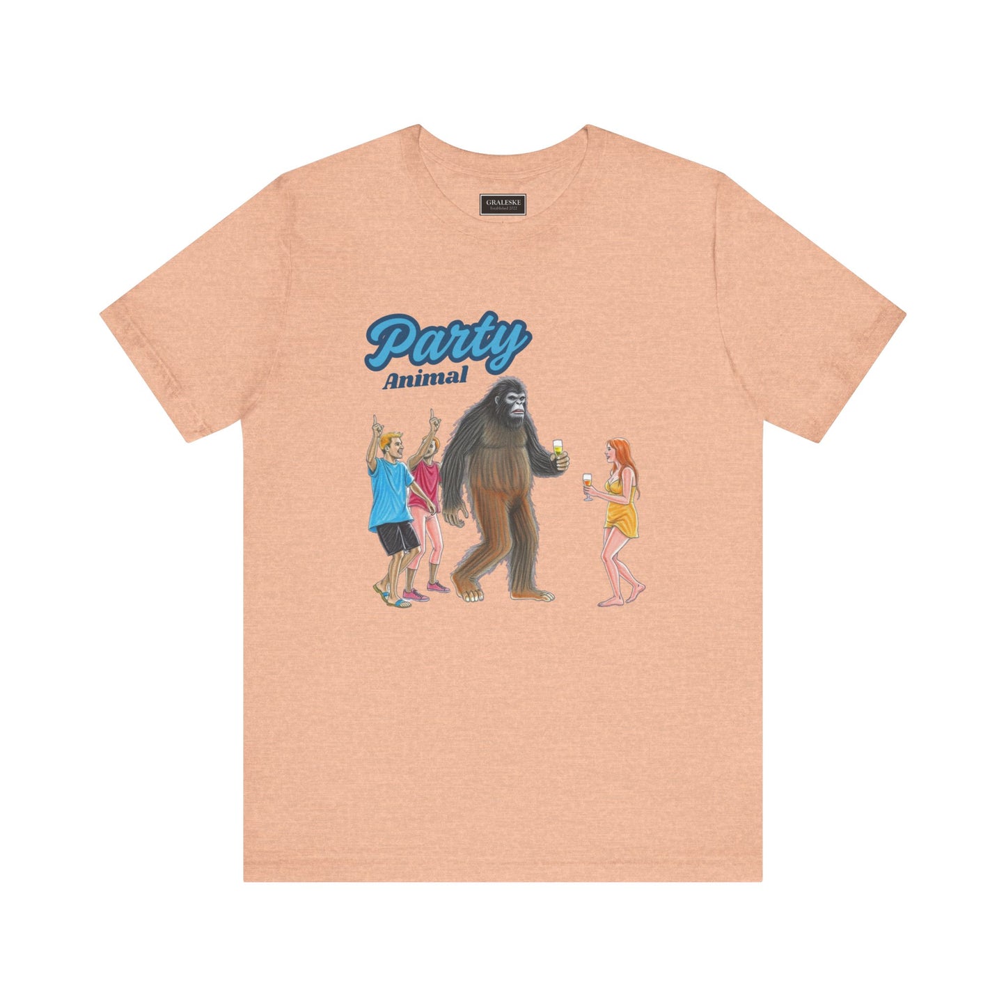Party Animal Bigfoot T-Shirt