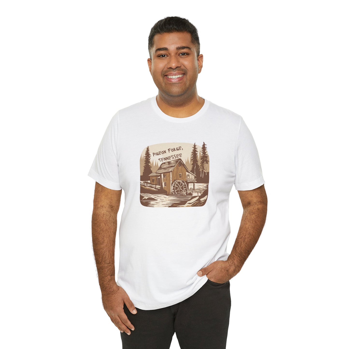 Small Towns Collection Unisex Tee - Pigeon Forge, Tennessee Design - Graleske