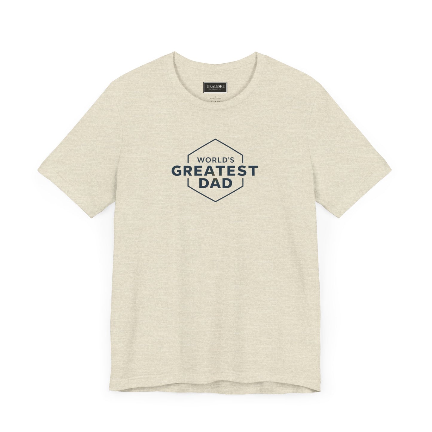 Unisex Tee - World's Greatest Dad Design - Graleske