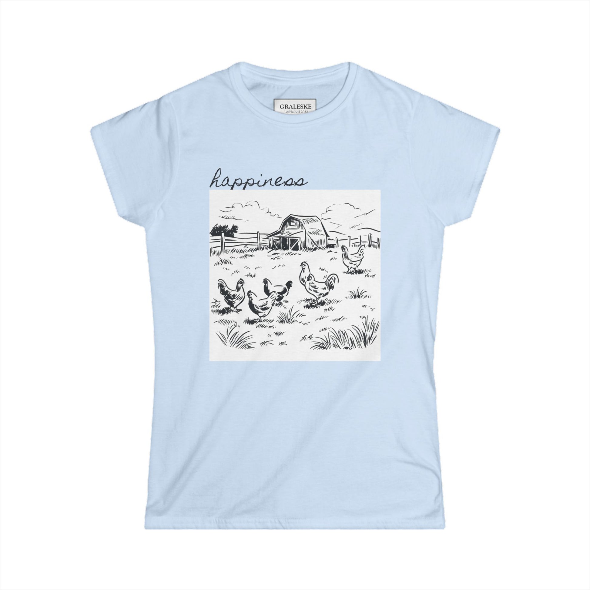 Women's Tee - happiness - 2024 #1 - Graleske