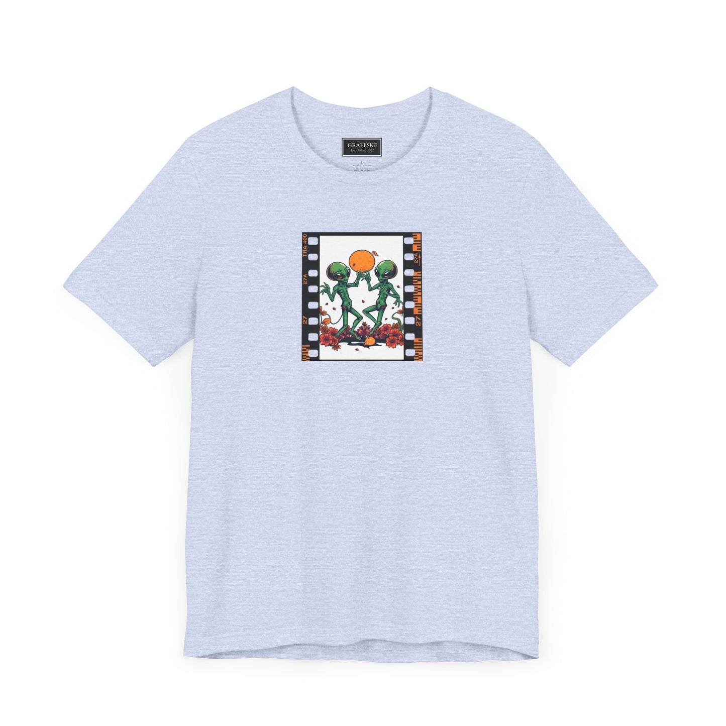 Aliens Dancing on Film Unisex Tee
