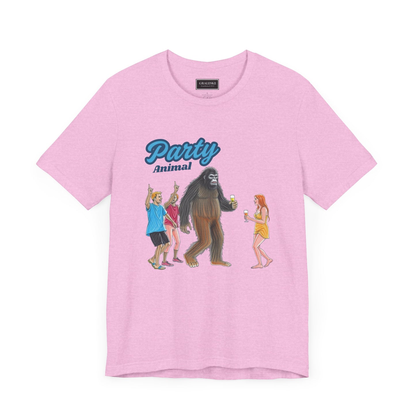 Party Animal Bigfoot T-Shirt