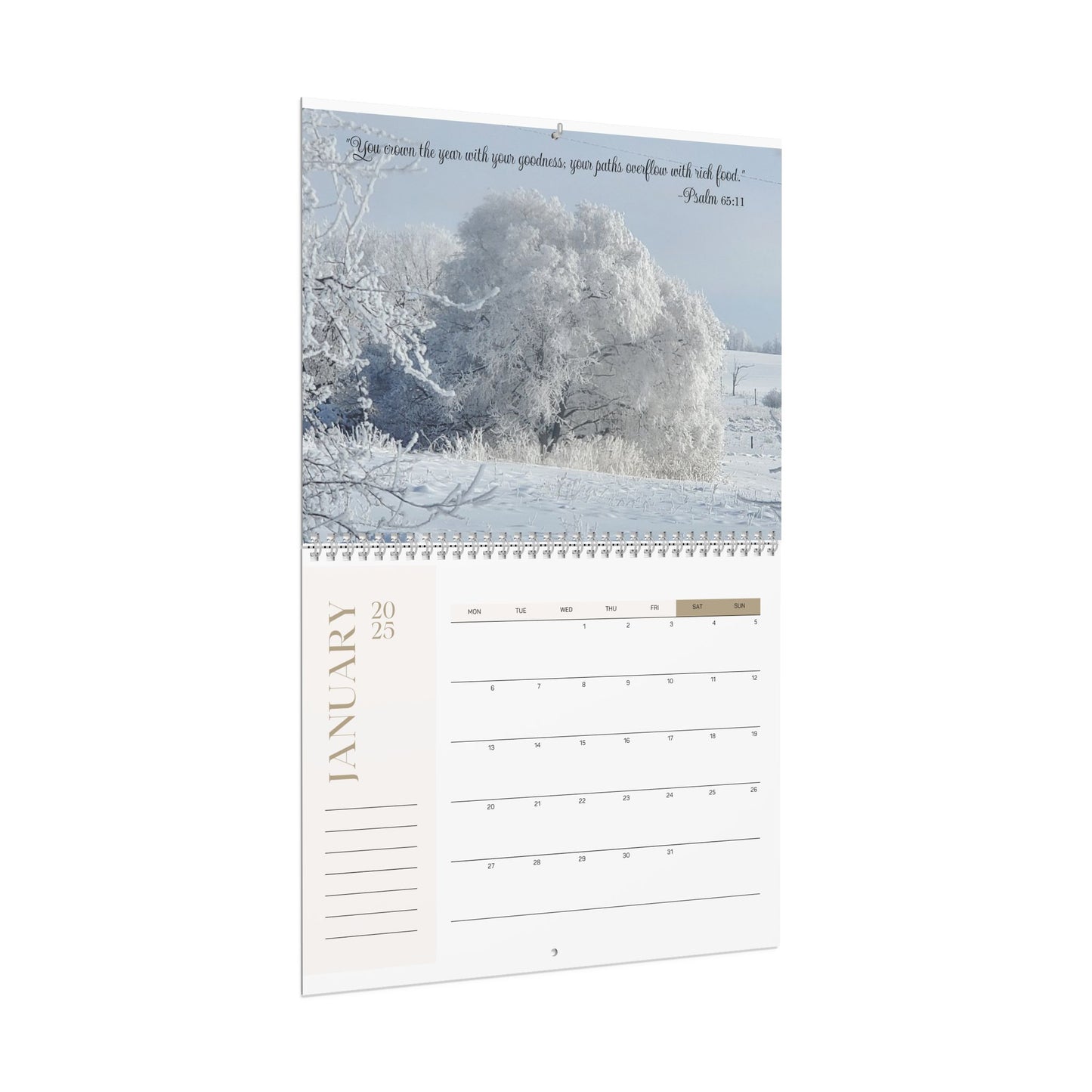 Farm Wall Calendars - Beautiful Sunrises and Sunsets Design - Graleske