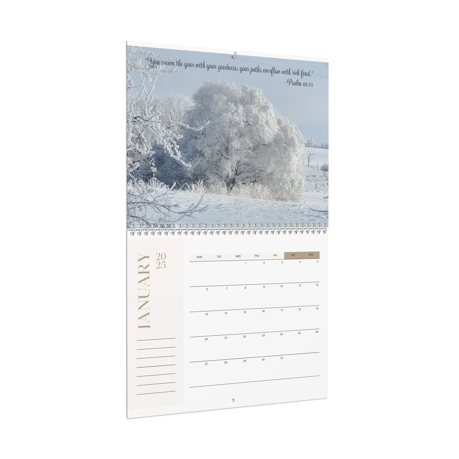 Farm Wall Calendars - Beautiful Sunrises and Sunsets Design - Graleske