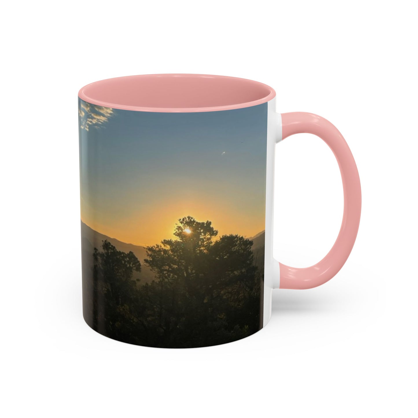 Mug - Beautiful Sunset in Tree of Mount Zion Coffee Mug (11, 15oz) - Graleske