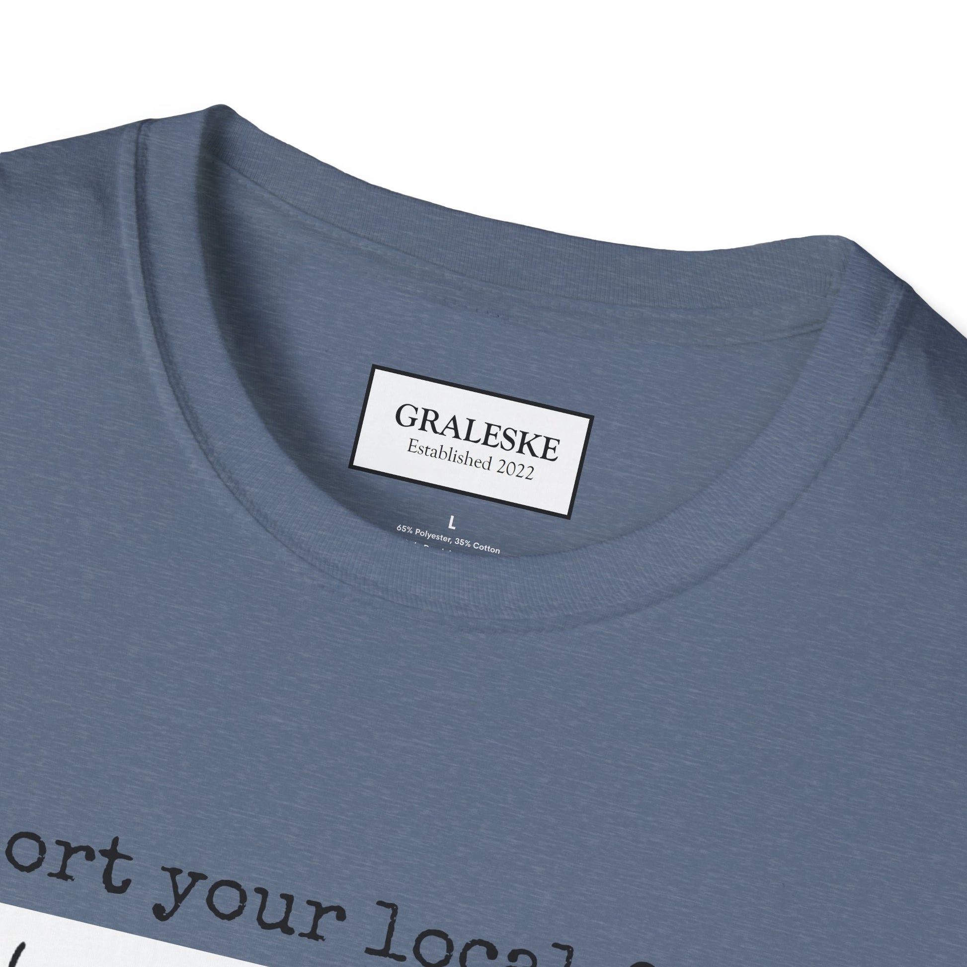 support your local farmer farmer flies - T-Shirt - Graleske