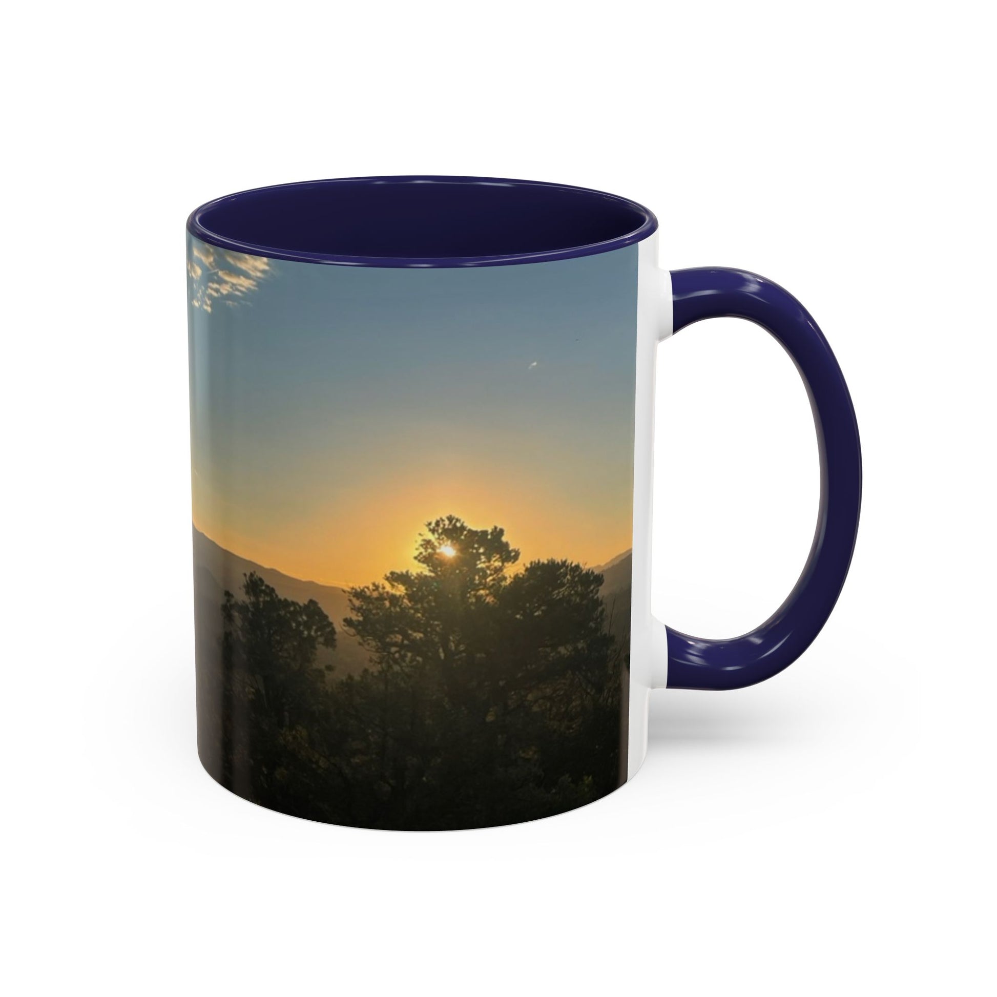 Mug - Beautiful Sunset in Tree of Mount Zion Coffee Mug (11, 15oz) - Graleske
