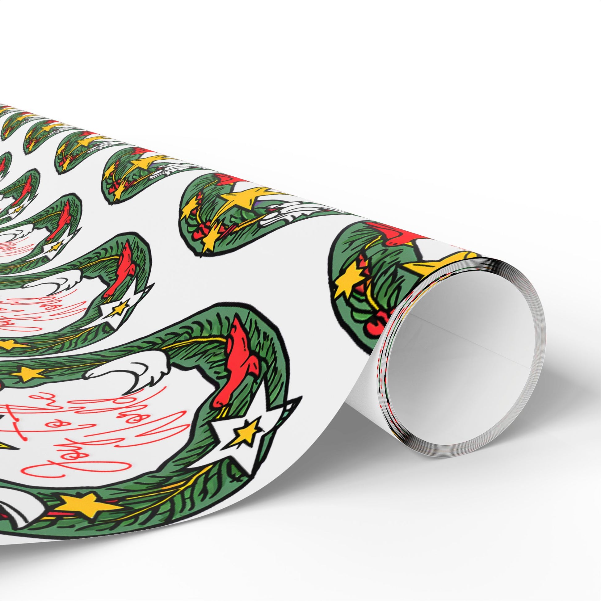 Wrapping Paper - Joy To The World - Graleske