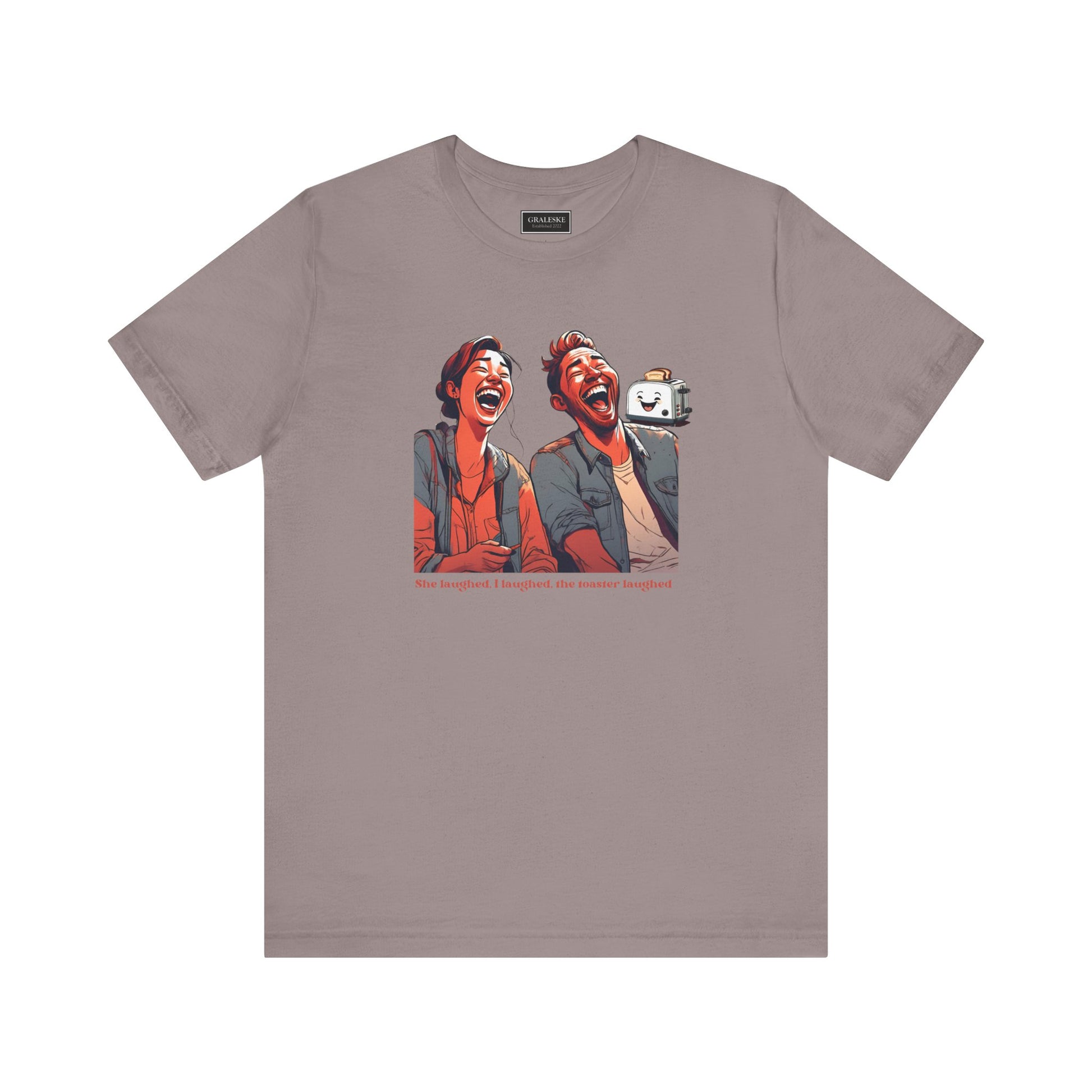Funny Toaster Laughed T-Shirt - Graleske