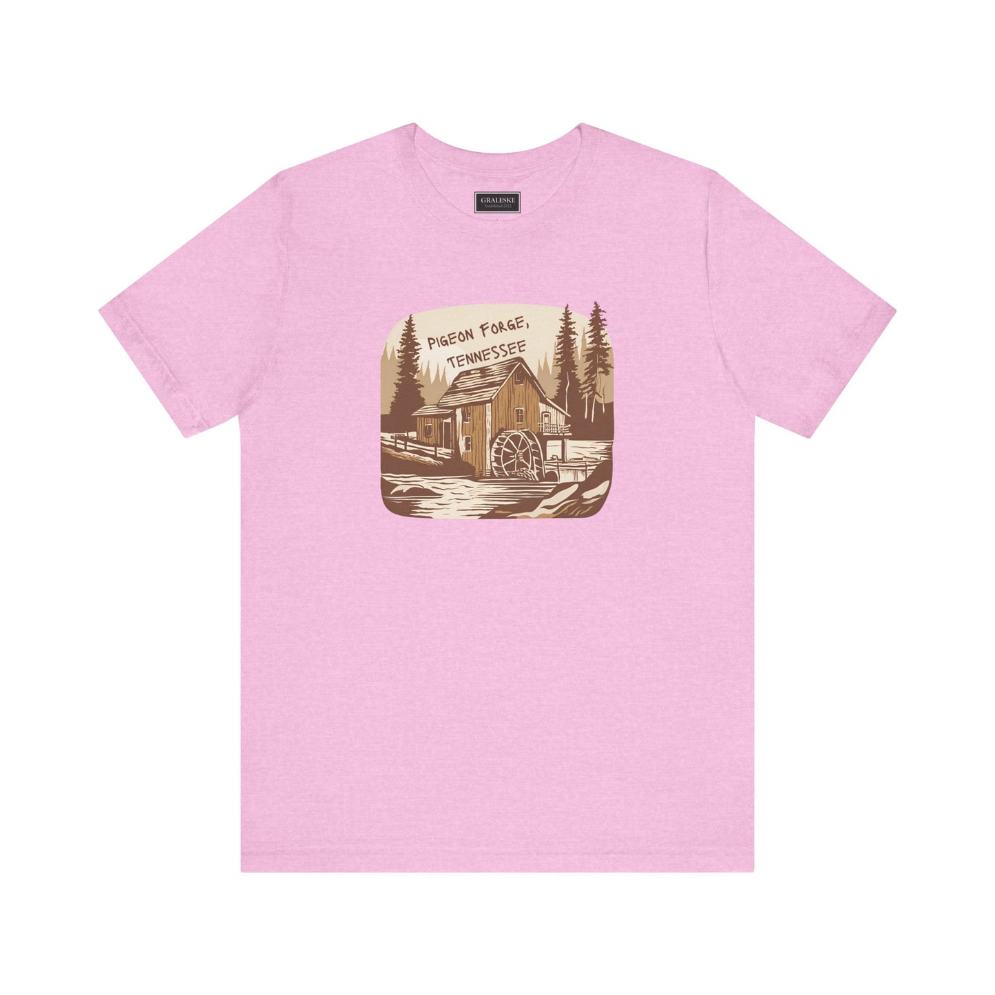 Small Towns Collection Unisex Tee - Pigeon Forge, Tennessee Design - Graleske