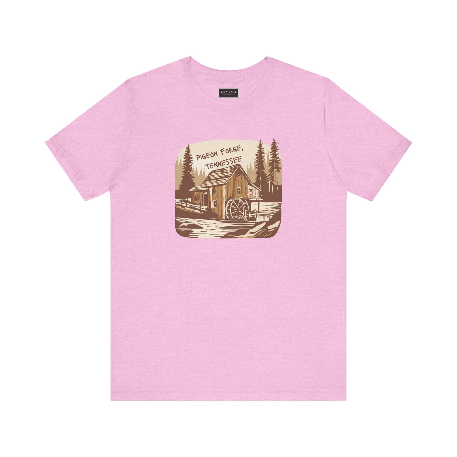 Small Towns Collection Unisex Tee - Pigeon Forge, Tennessee Design - Graleske