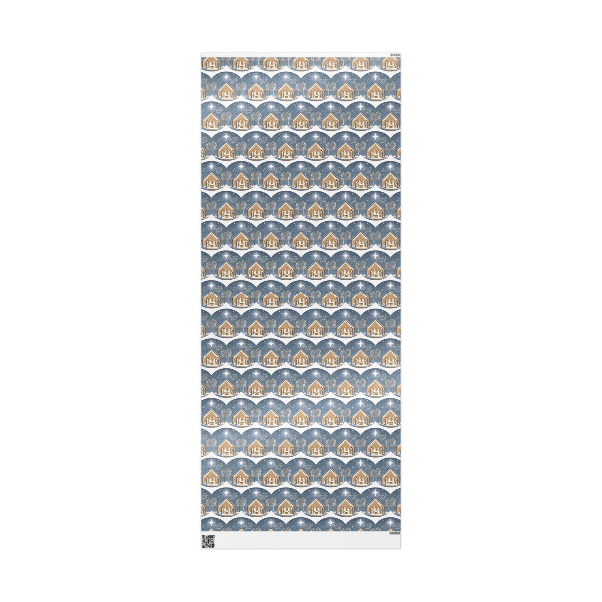 Wrapping Paper - Joy To The World - Manger - Graleske