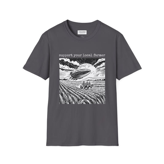 support your local farmer blimp - T-Shirt - Graleske