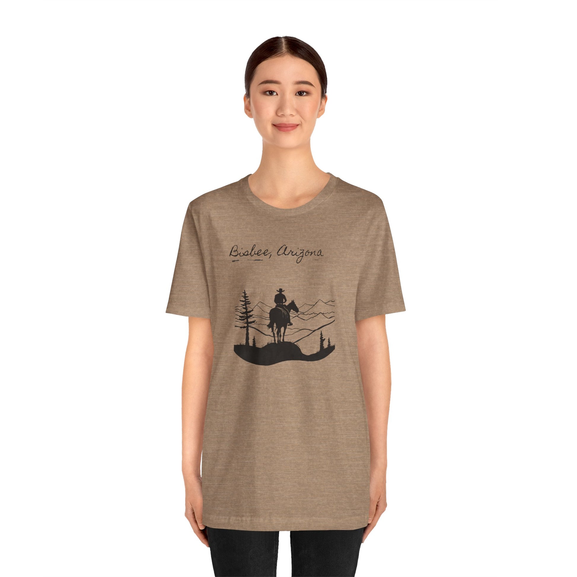 Small Towns Collection Unisex Tee - Bisbee, Arizona Design - Graleske