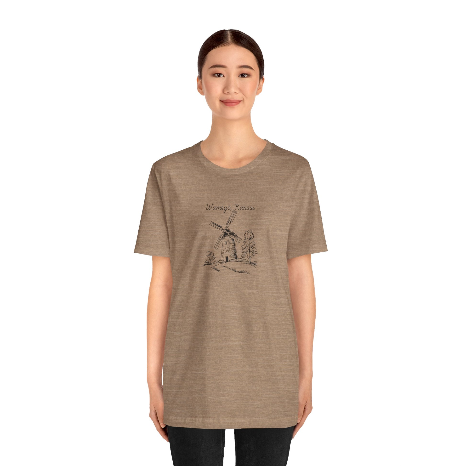 Small Towns Collection Unisex Tee - Wamego, Kansas Design - Graleske
