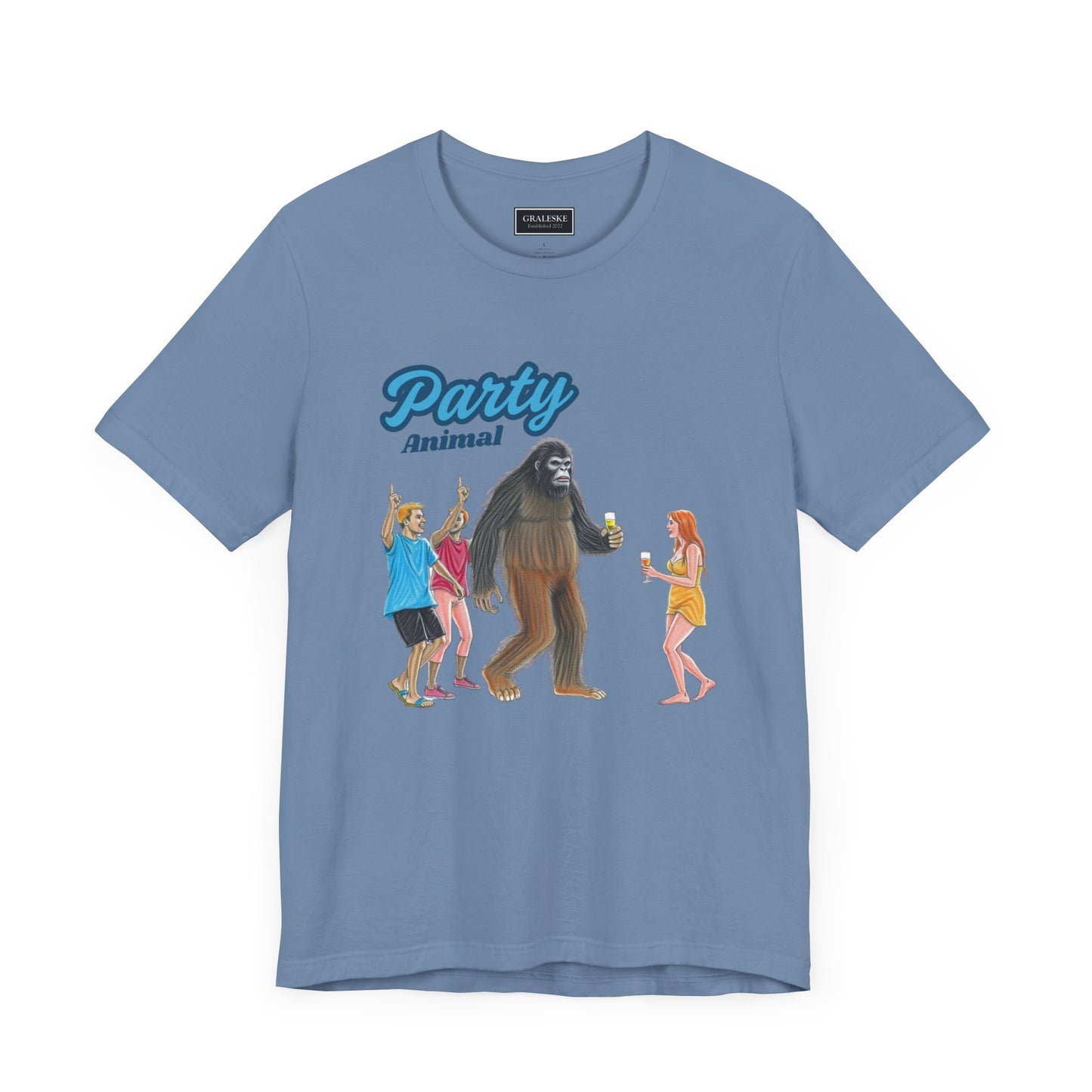 Party Animal Bigfoot T-Shirt