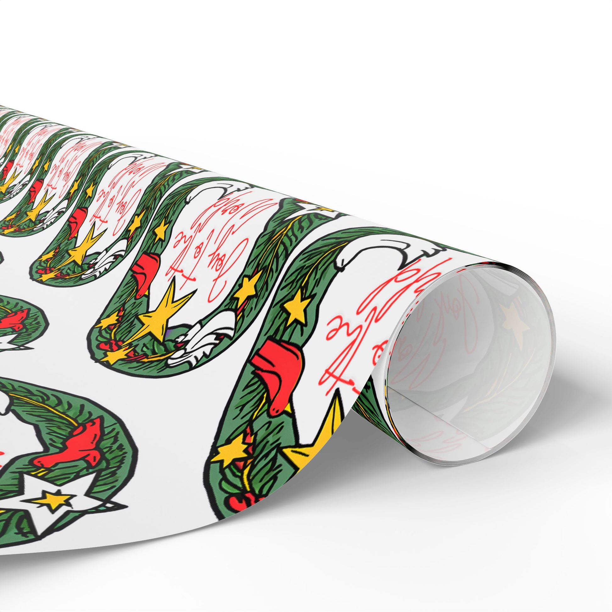 Wrapping Paper - Joy To The World - Graleske