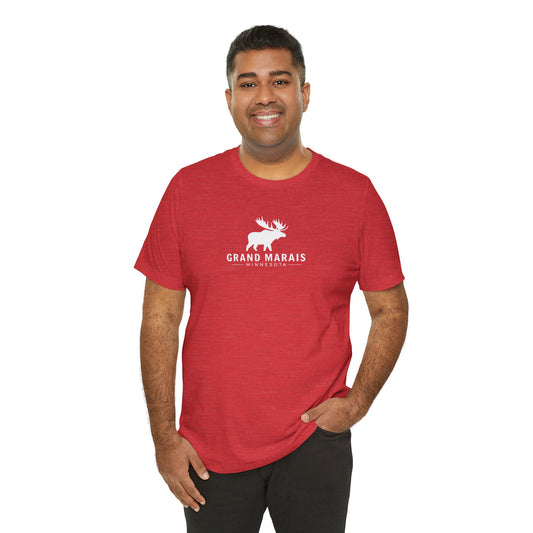Small Towns Collection Unisex Tee - Grand Marais, Minnesota Design