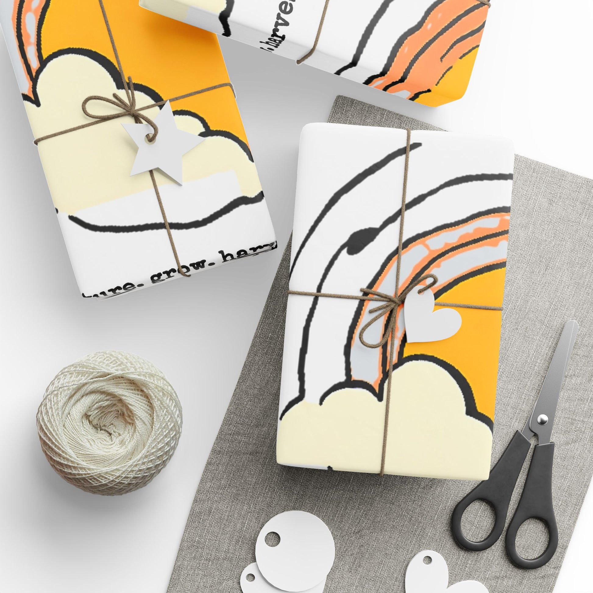 Wrapping Paper - Sun/Egg Art - Graleske