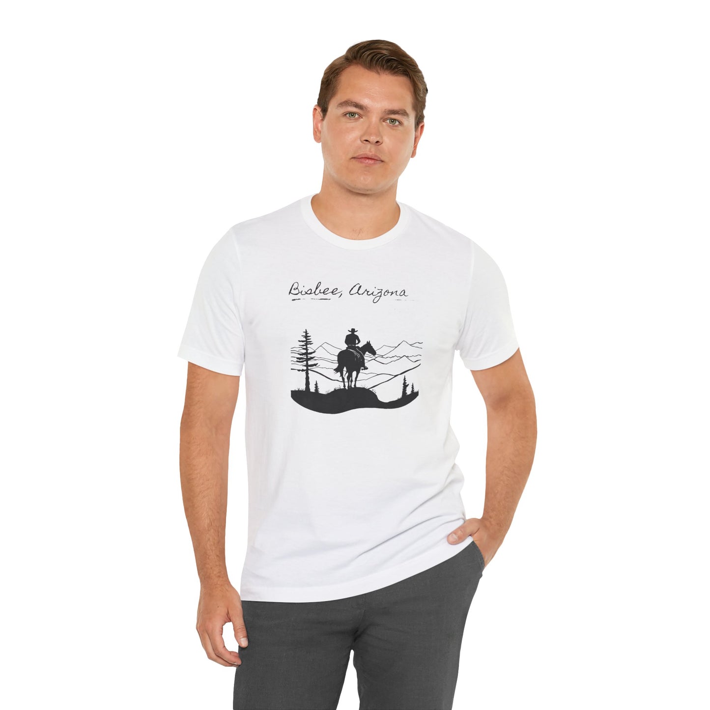 Small Towns Collection Unisex Tee - Bisbee, Arizona Design - Graleske