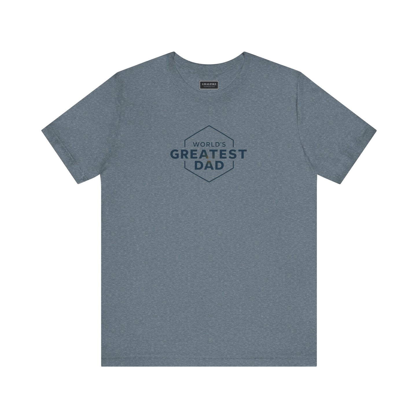 Unisex Tee - World's Greatest Dad Design - Graleske