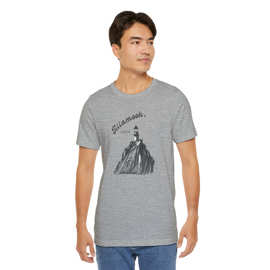 Small Towns Collection Unisex Tee - Tillamook, Oregon Design