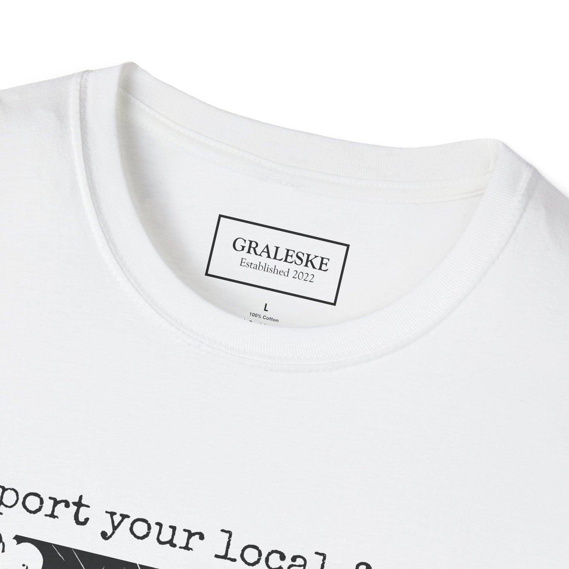 support your local farmer blimp - T-Shirt - Graleske