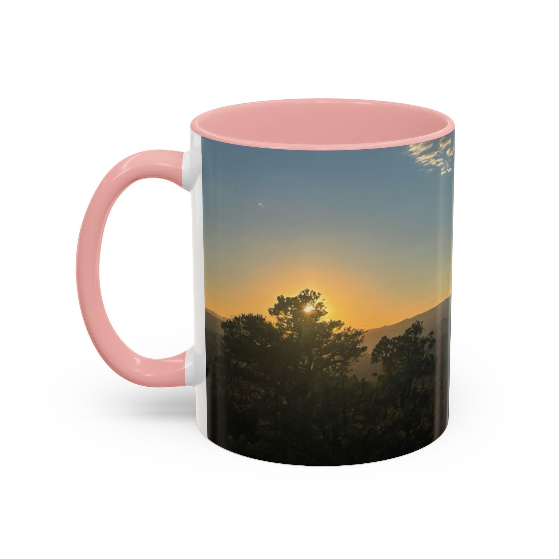 Mug - Beautiful Sunset in Tree of Mount Zion Coffee Mug (11, 15oz) - Graleske
