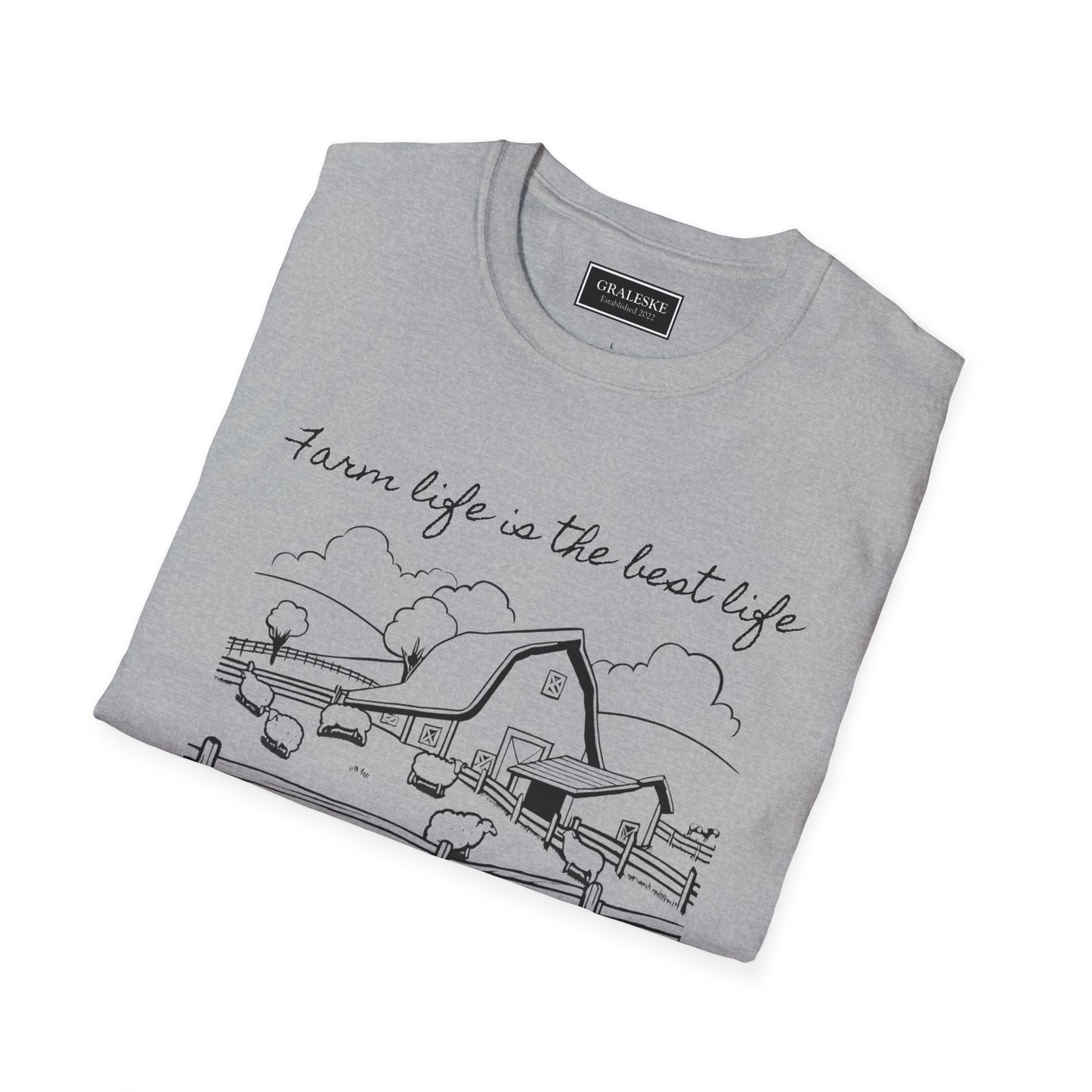 Farm Life Unisex T-Shirt - Fall 2024 - Sheep - Graleske