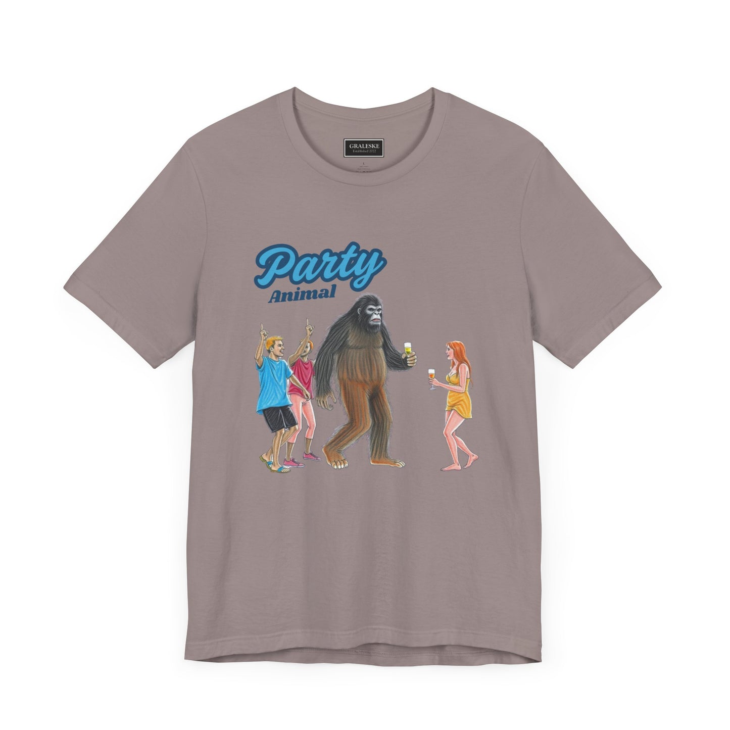 Party Animal Bigfoot T-Shirt