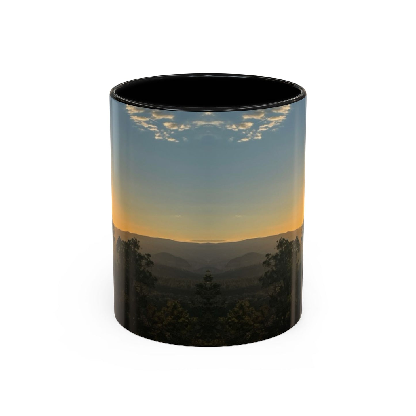 Mug - Beautiful Sunset in Tree of Mount Zion Coffee Mug (11, 15oz) - Graleske