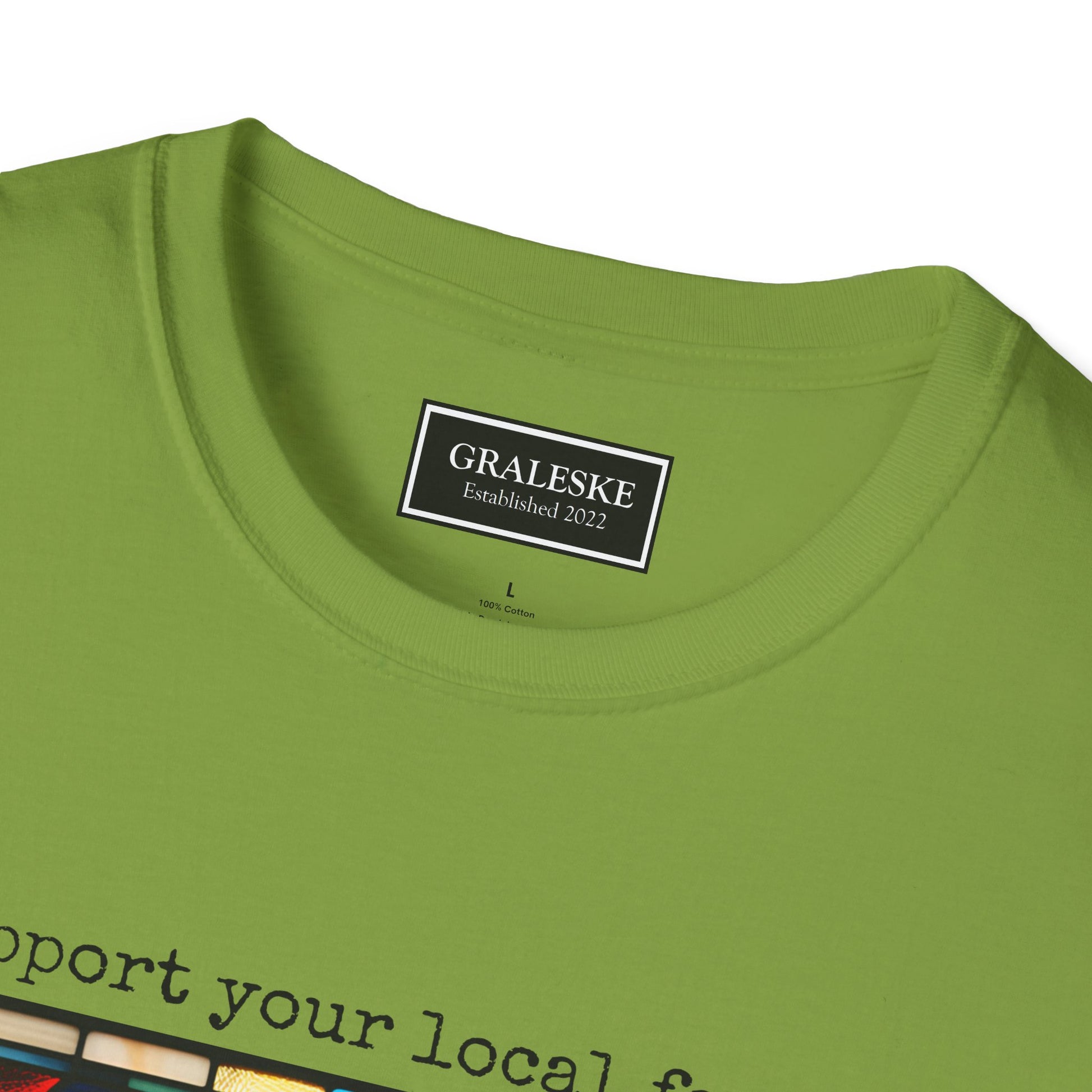 Stained Glass Piggy T-Shirt - Graleske